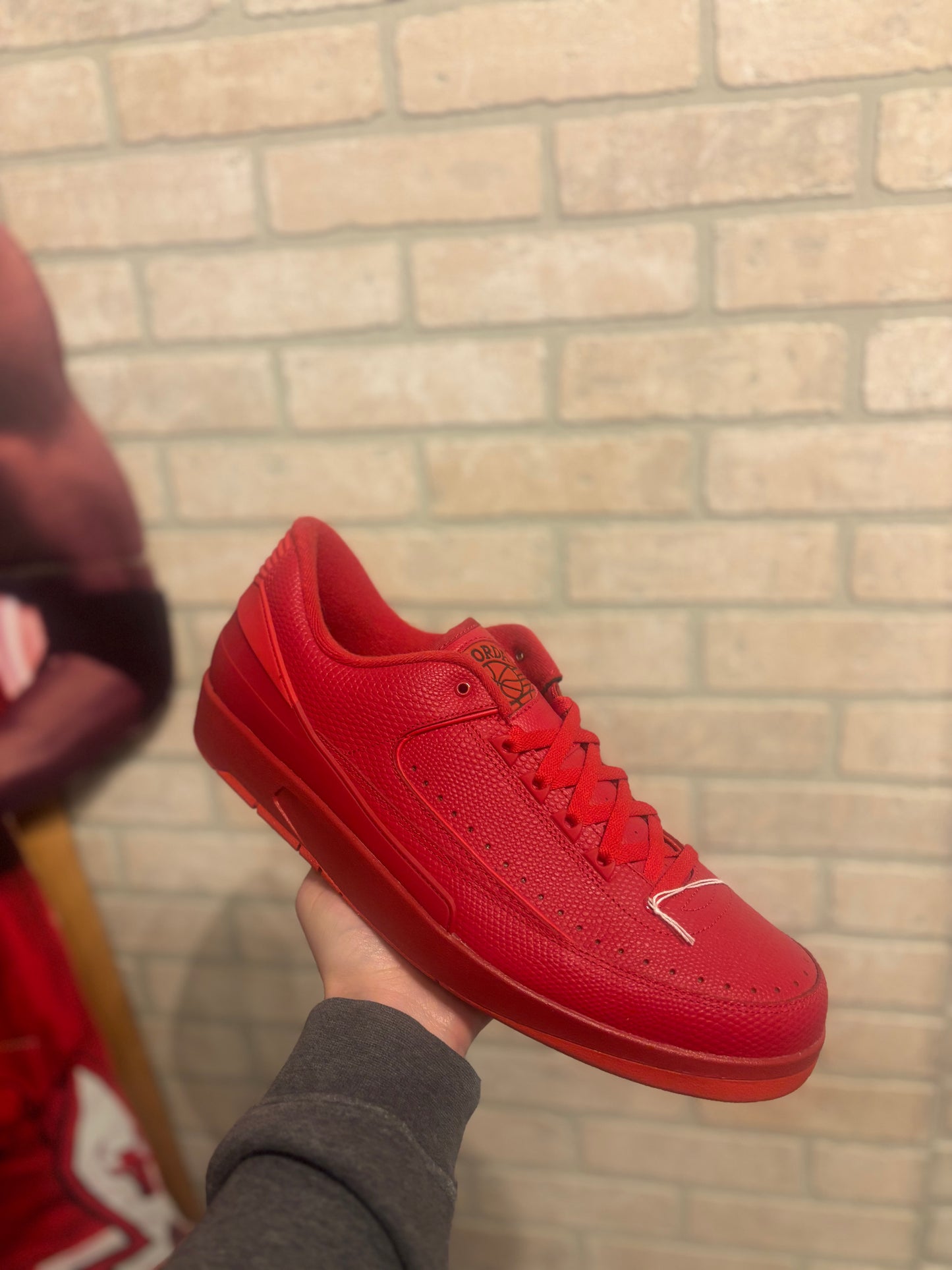 Jordan 2 low all red