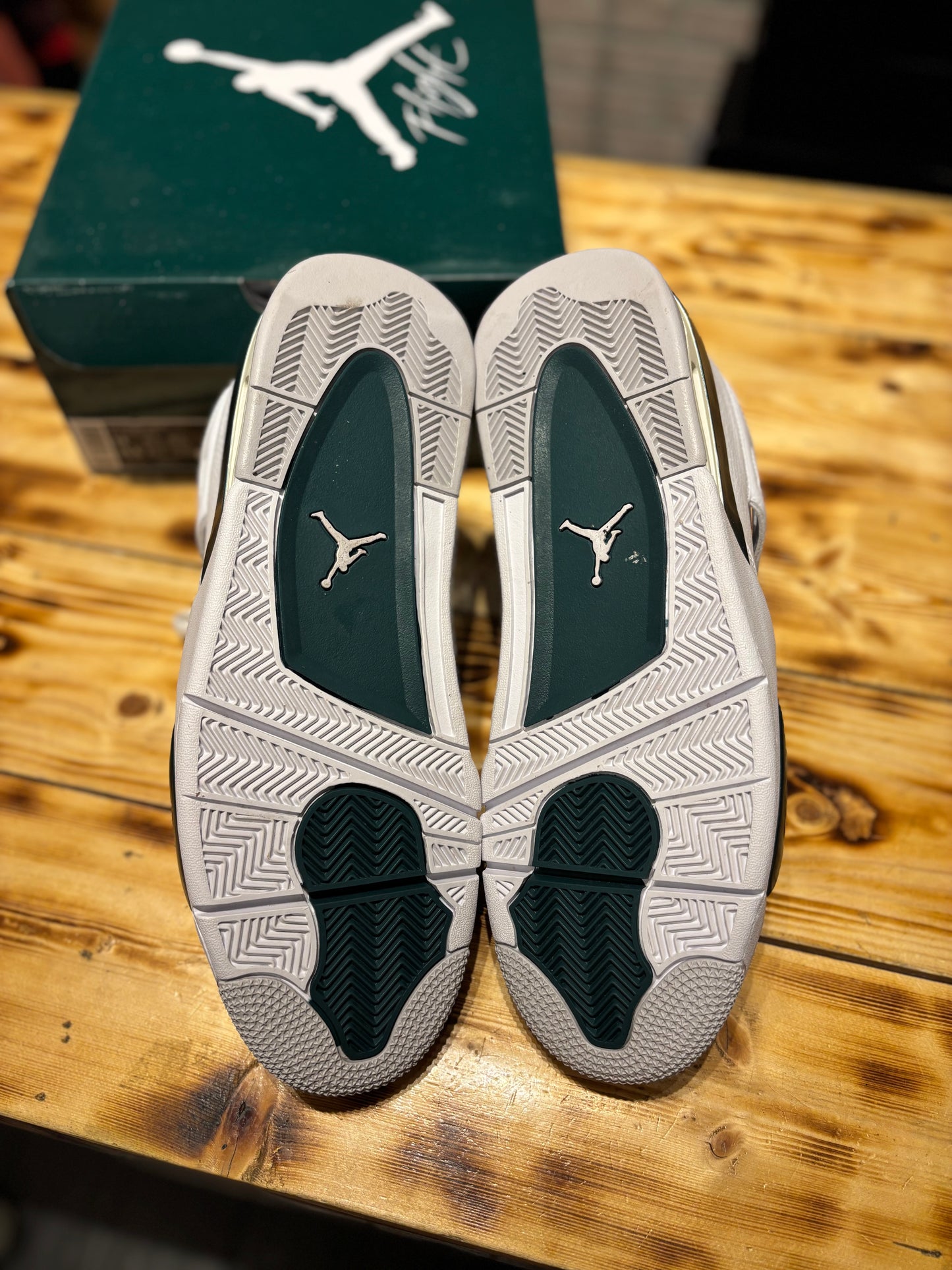 Jordan 4 oxidize green