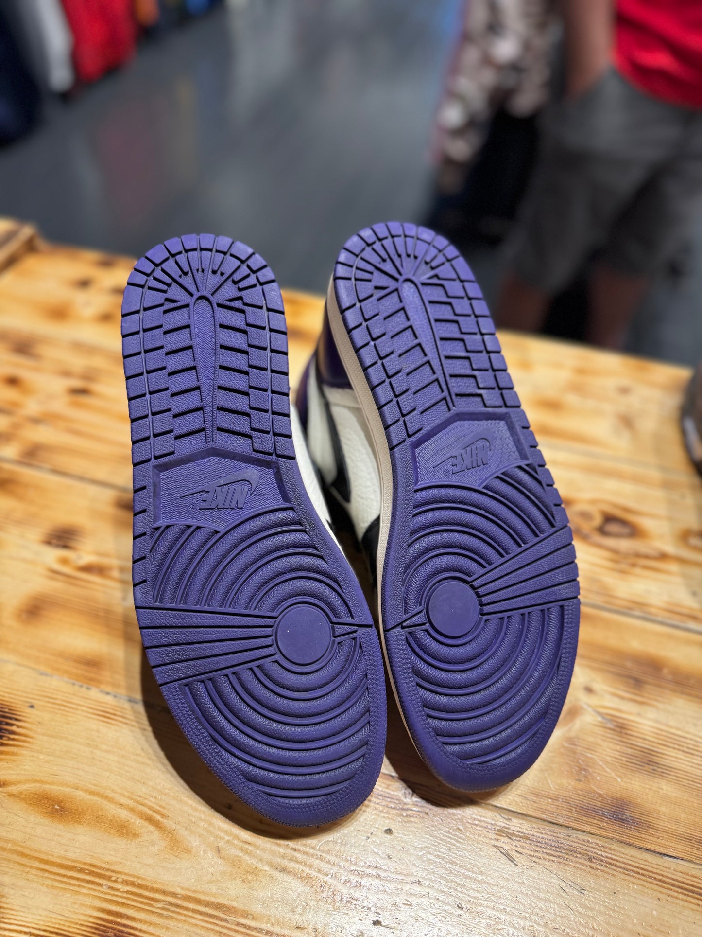 Jordan 1 “Court Purple”/size 12