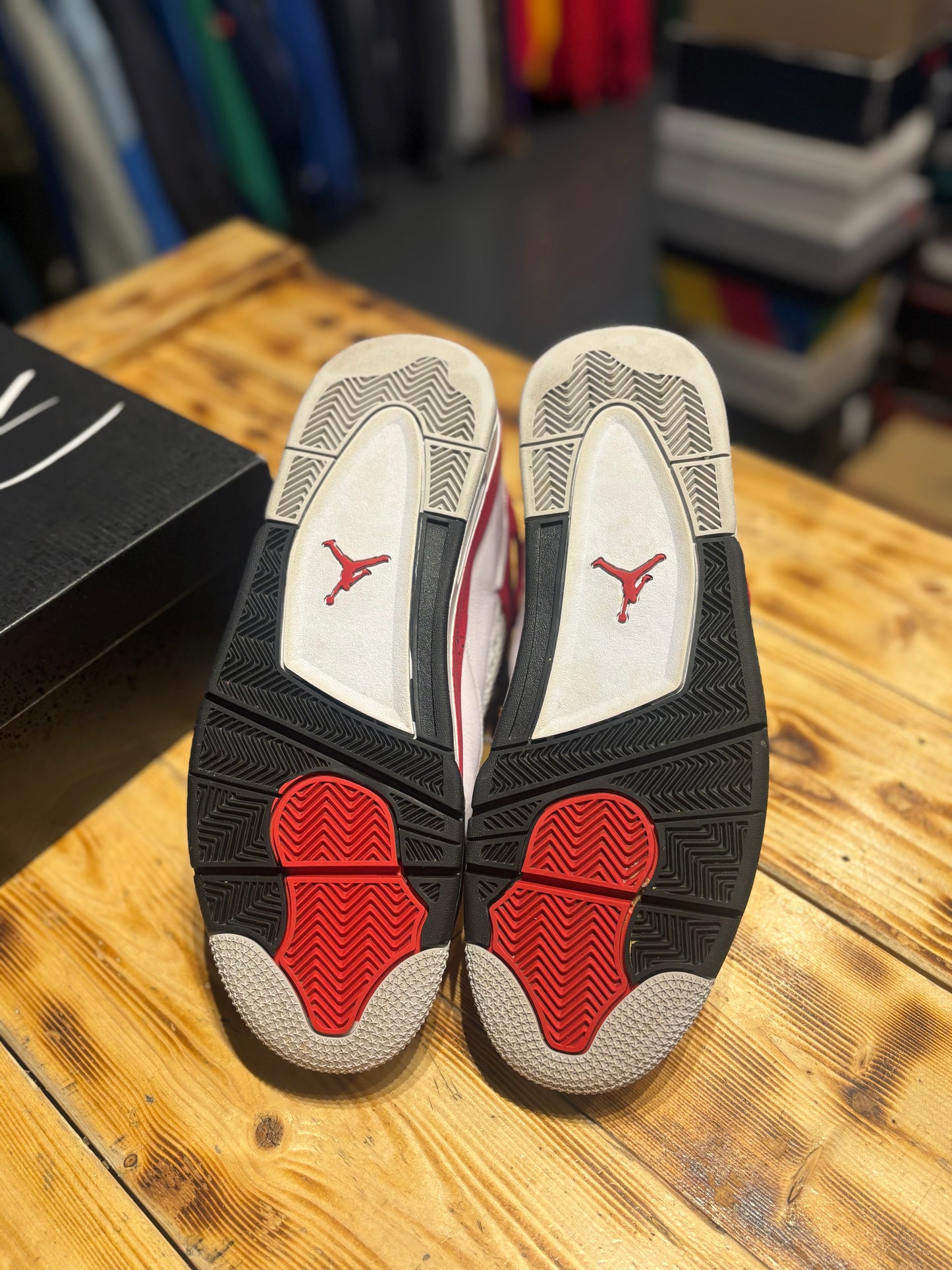 Jordan 4 “Red Cement”/size 13