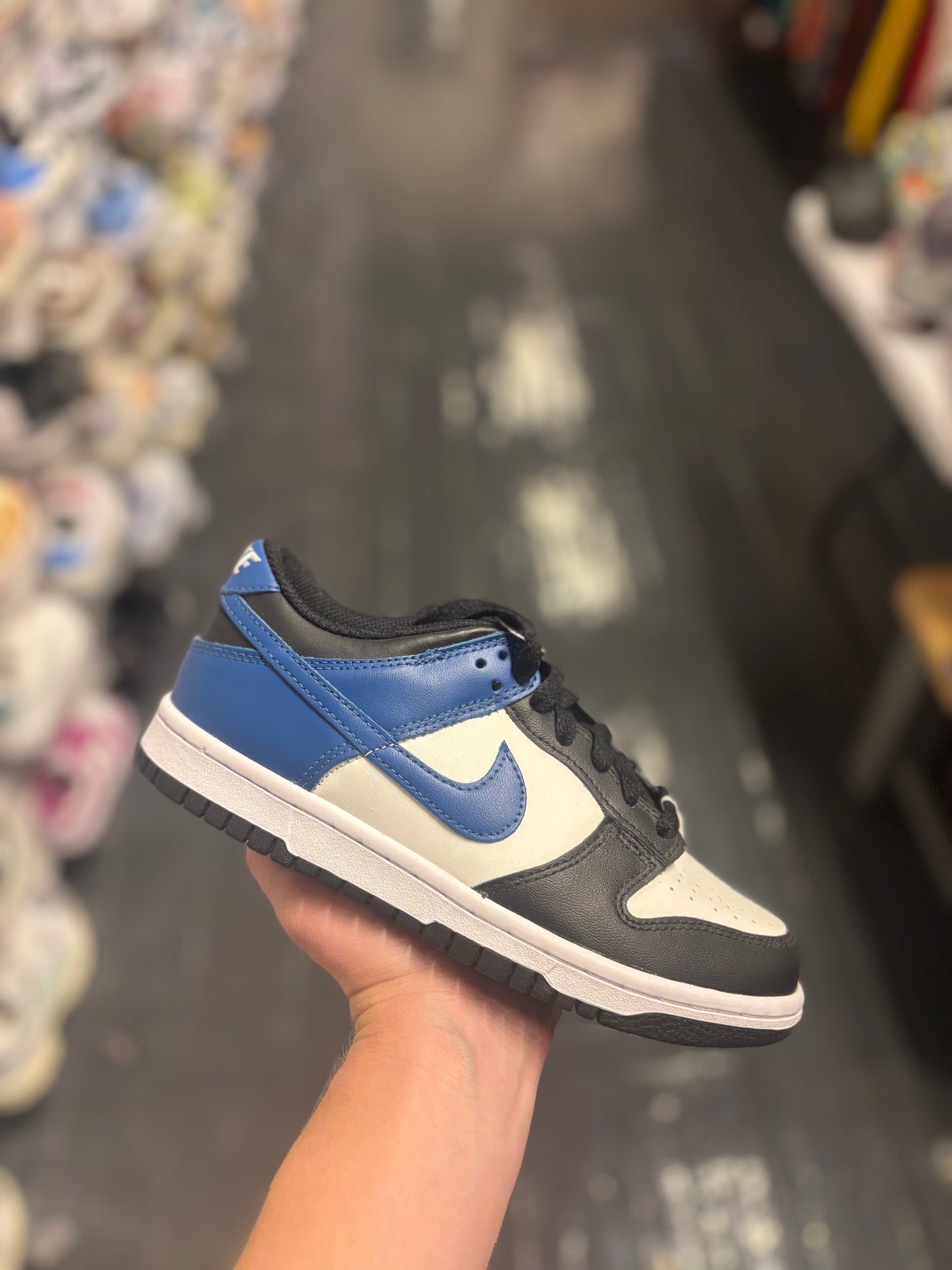 Nike dunk blue/black