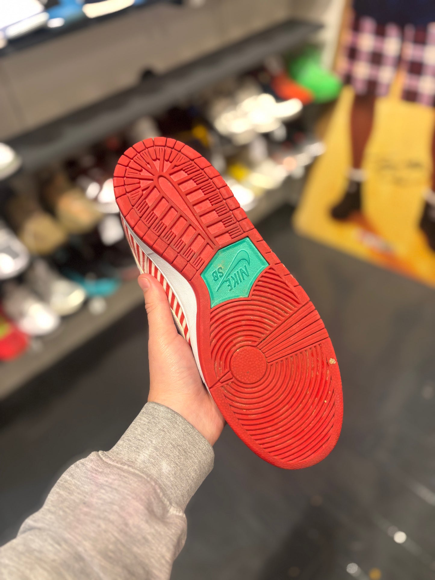 Nike sb “candy cane”