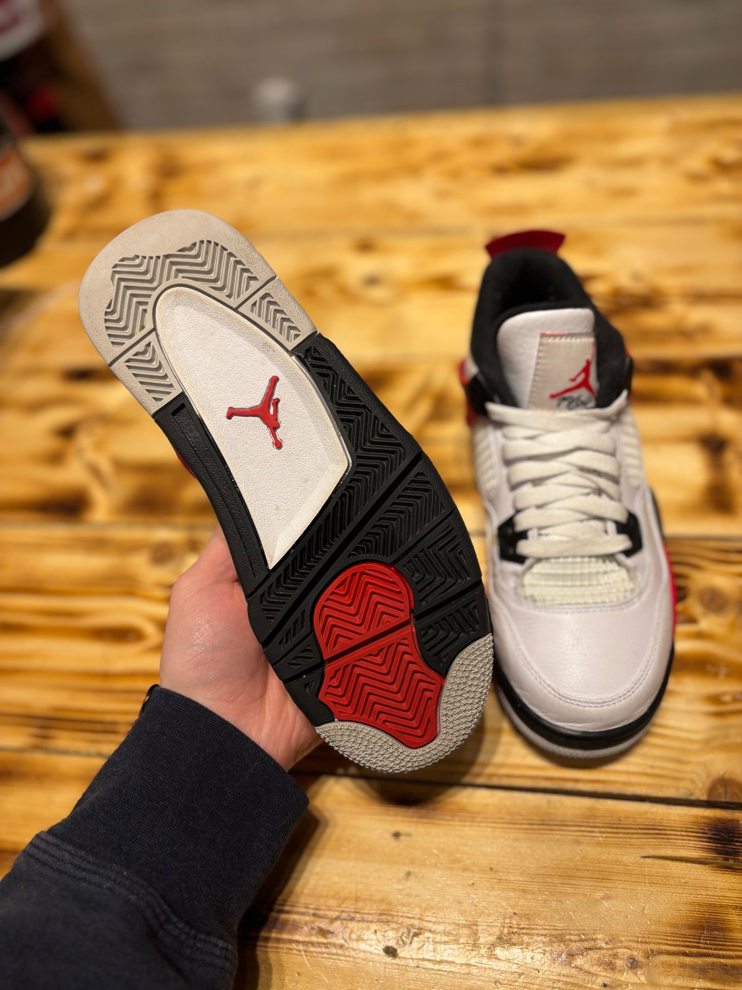 Jordan 4 red cement