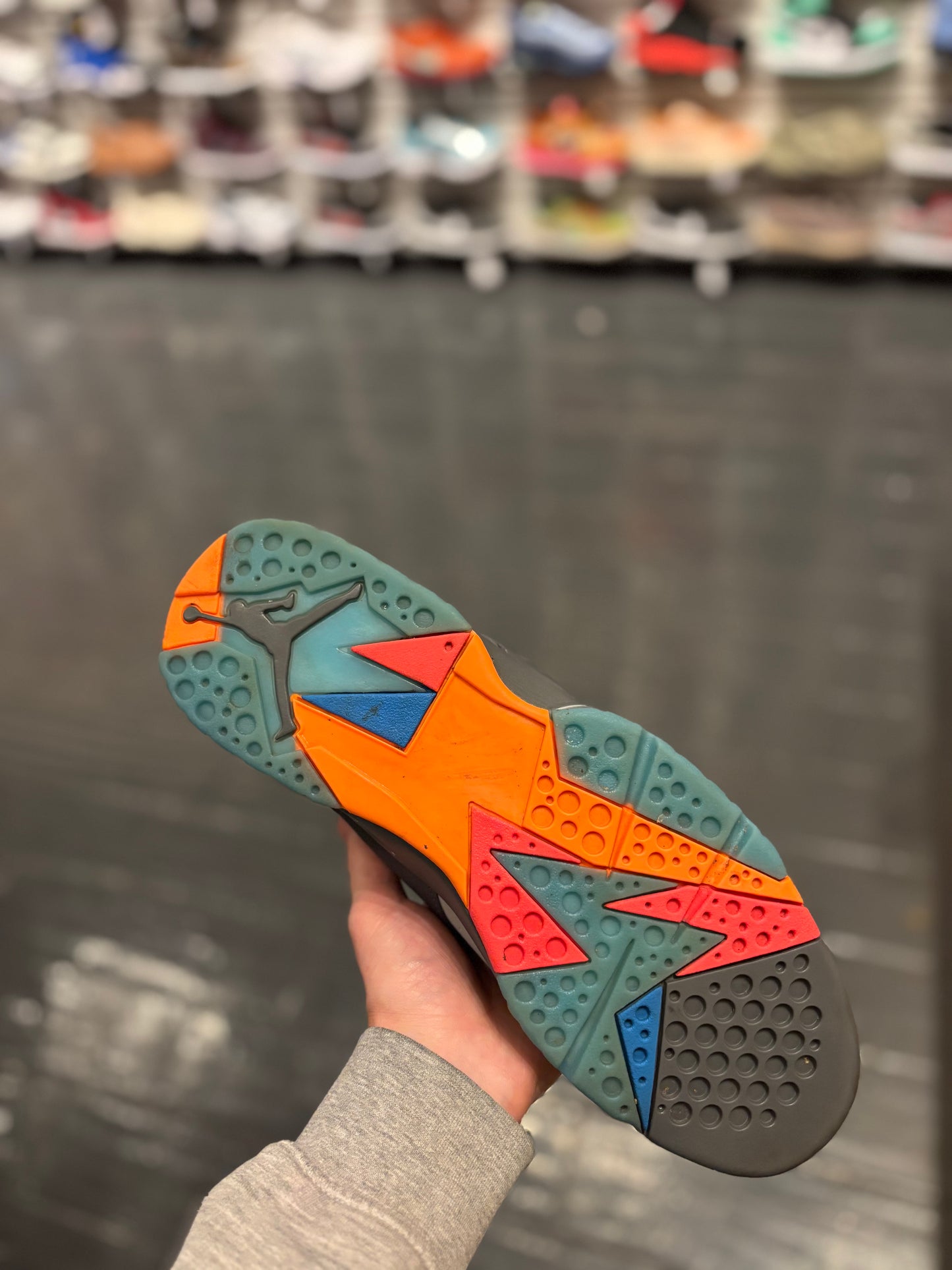 Jordan 7 Barcelona day