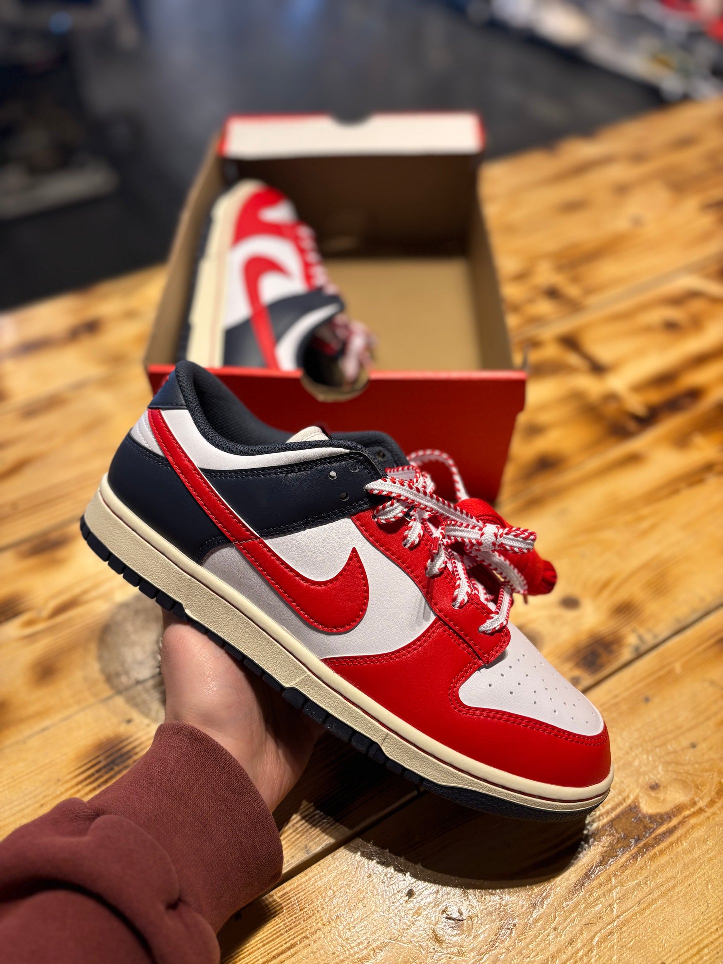 Dunk low “Boston Red Sox”/size 10.5,11,11.5