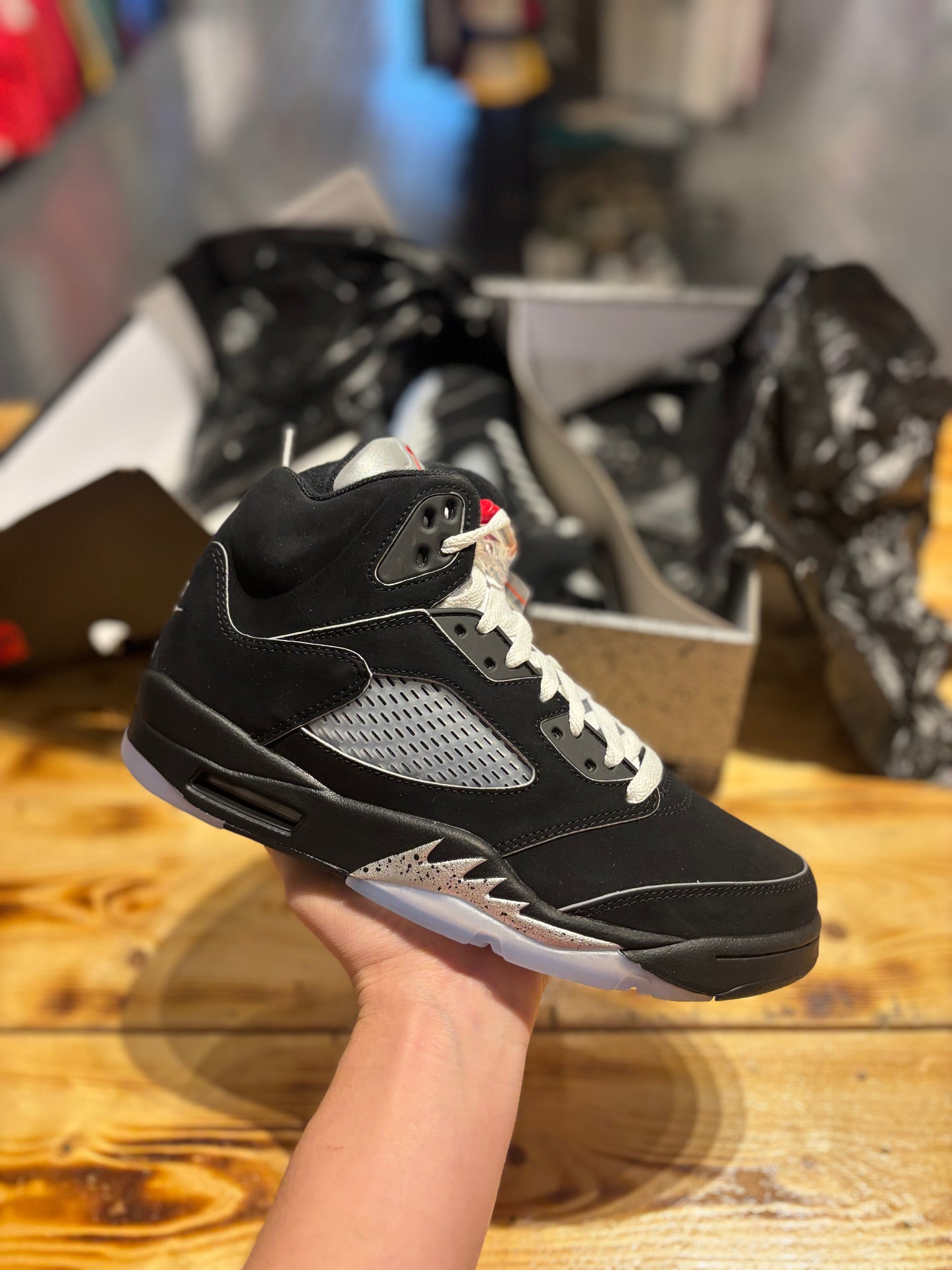 Jordan 5 black metallic
