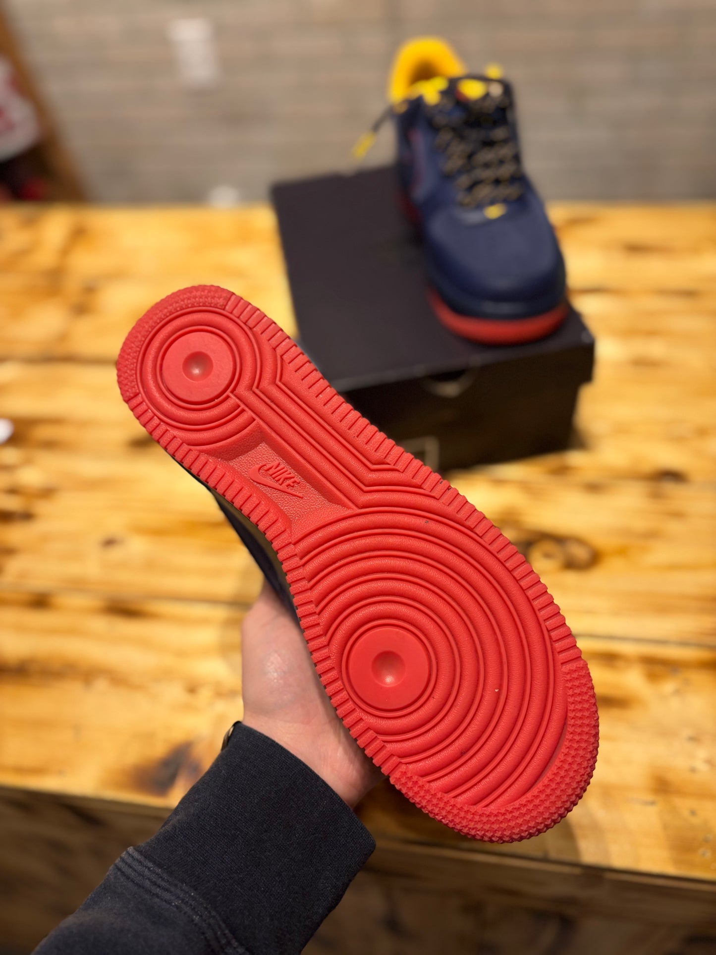 Air Force navy/yellow/red