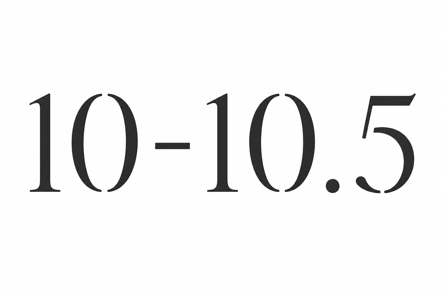10-10.5
