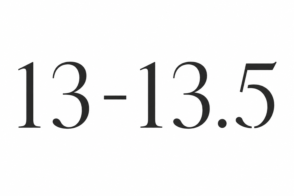 13-13.5