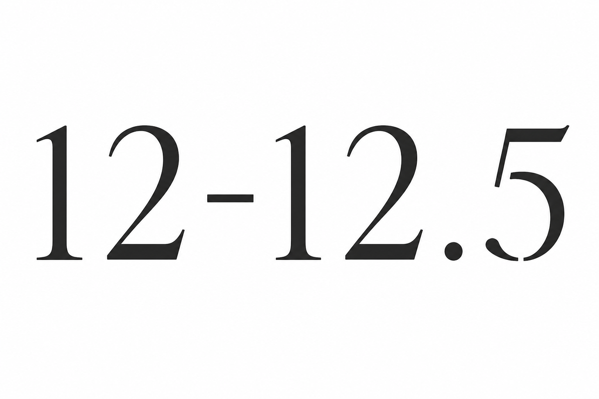 12-12.5