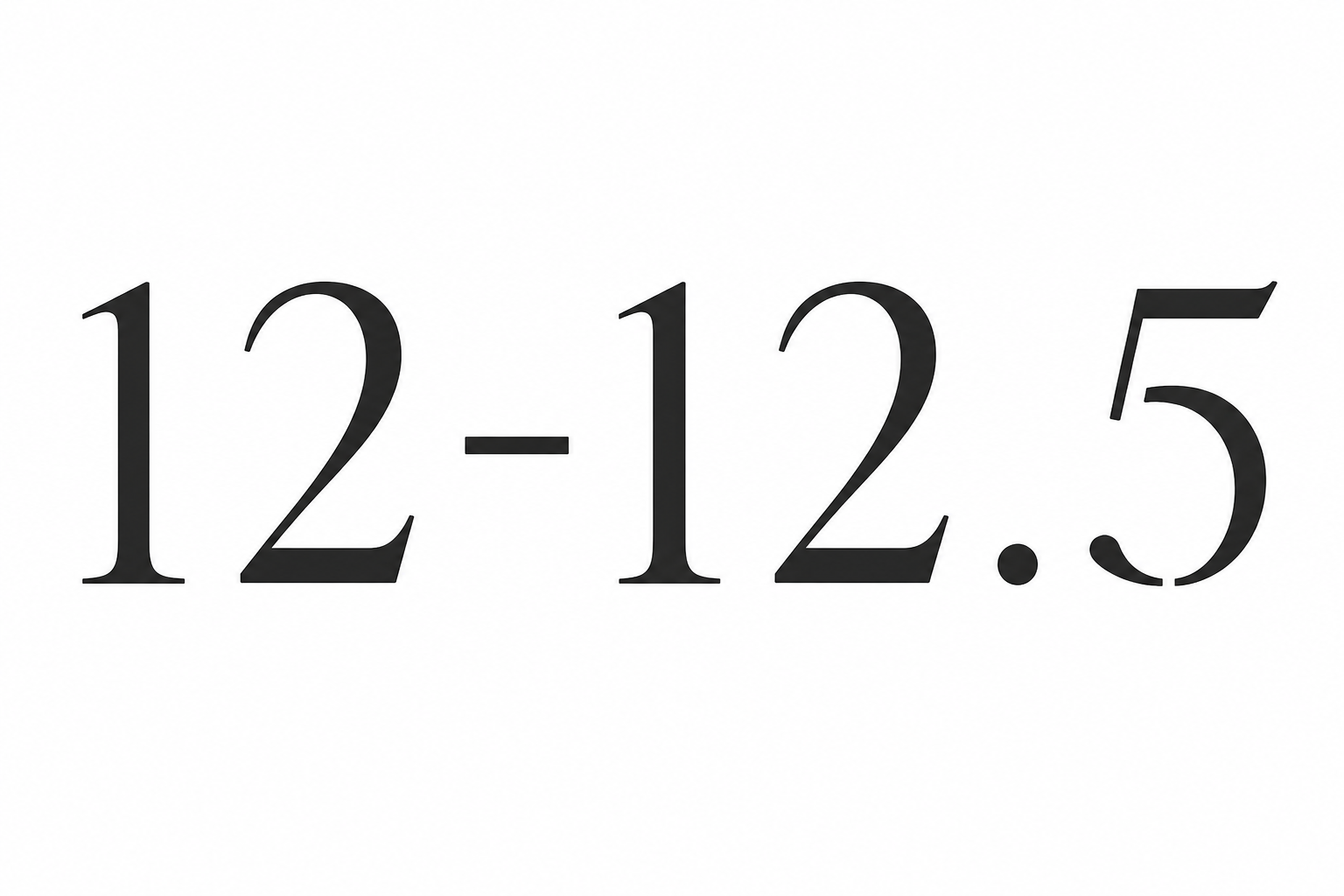 12-12.5