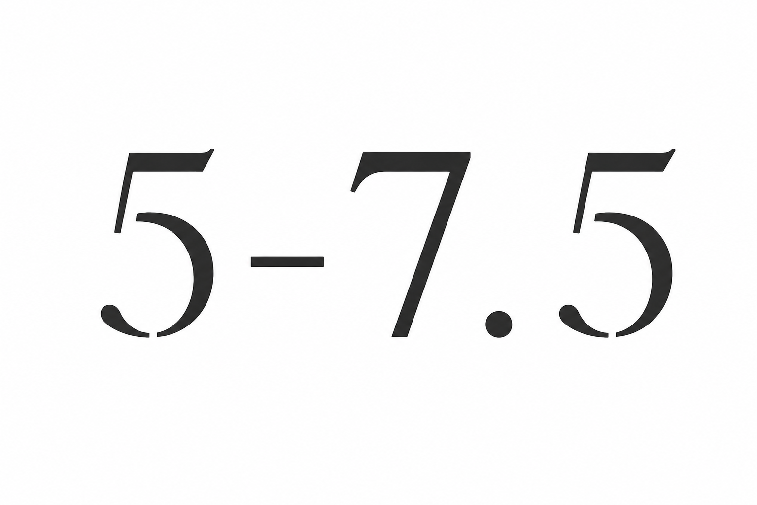 5-7.5