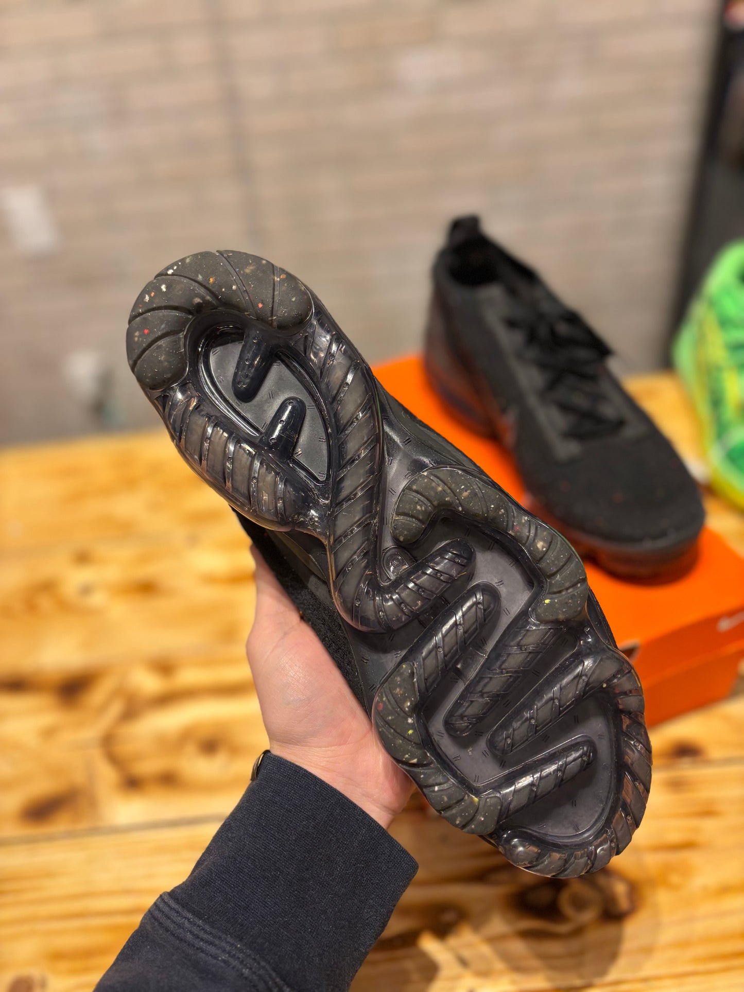 Nike vapormax all black