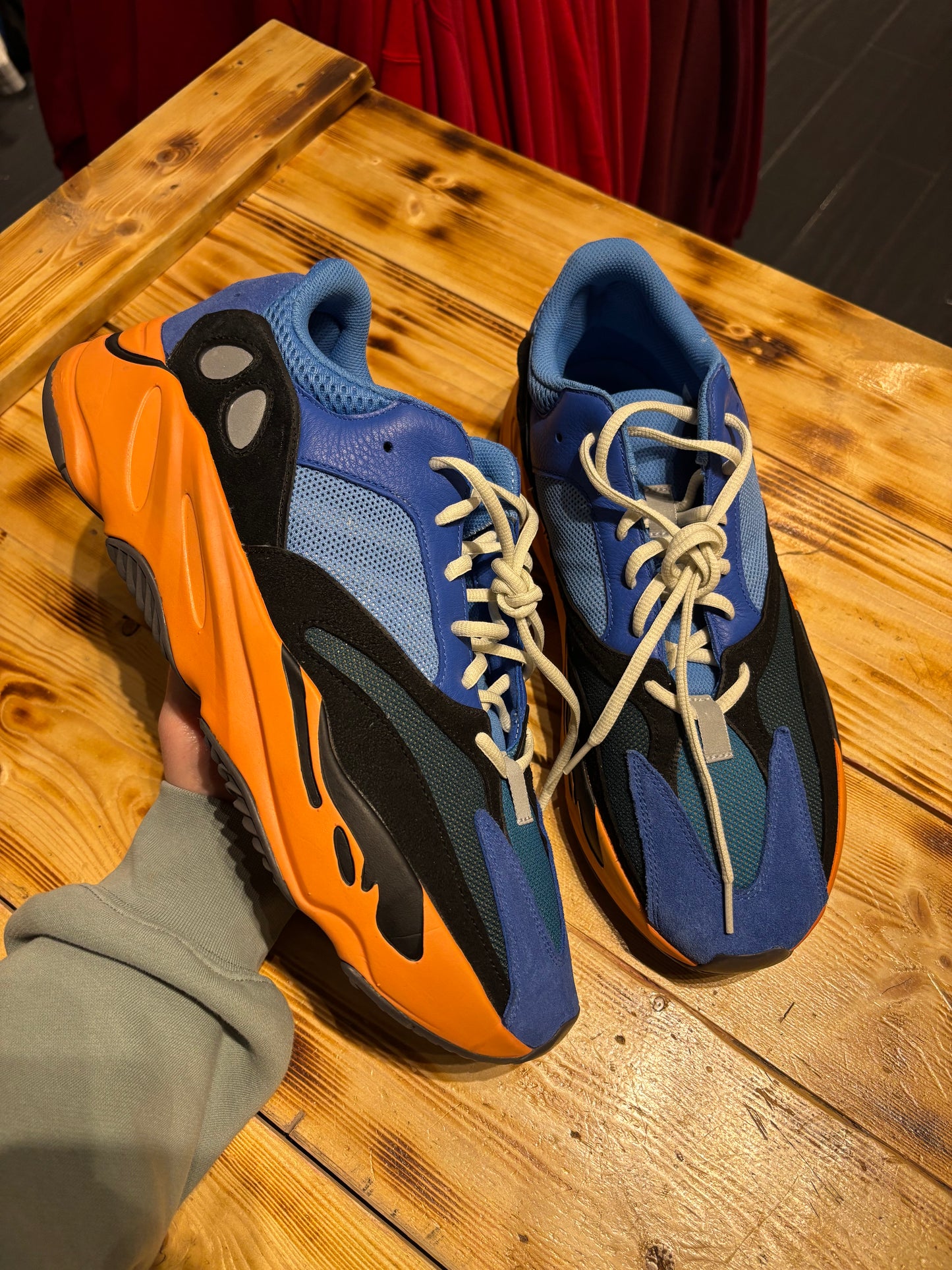 Yeezy 700 bright blue/size 14.5