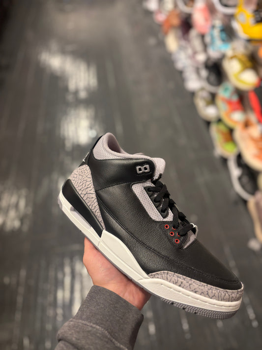 Jordan 3 “black cement “