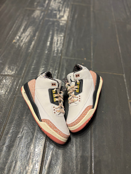 Jordan 3 “vintage floral”/size 6y