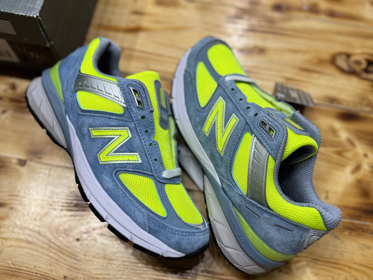 New balance 990v5 “MiUSA Grey Hi Lite”/size 5y(6.5w)