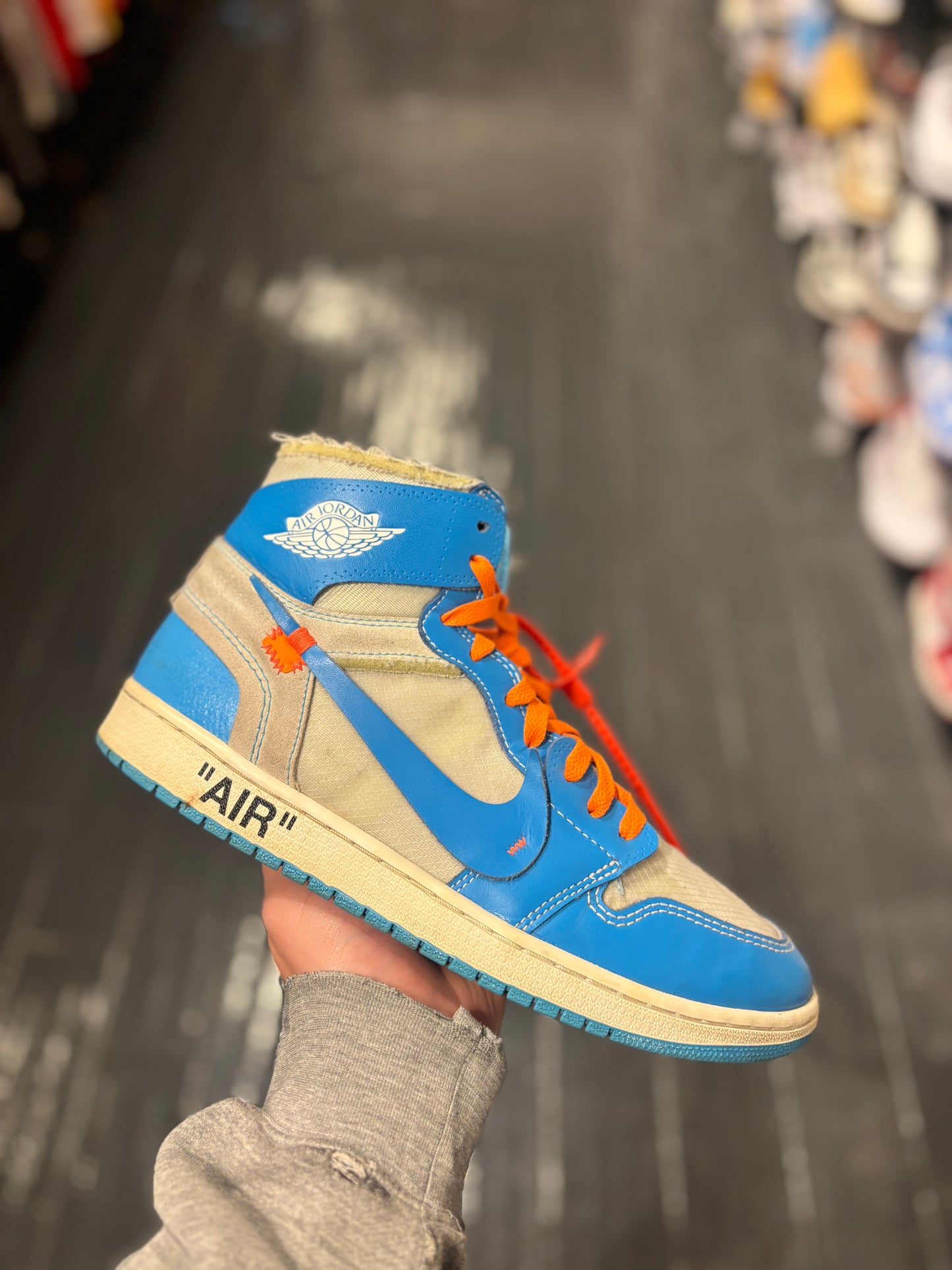 Jordan 1 offwhite “unc”