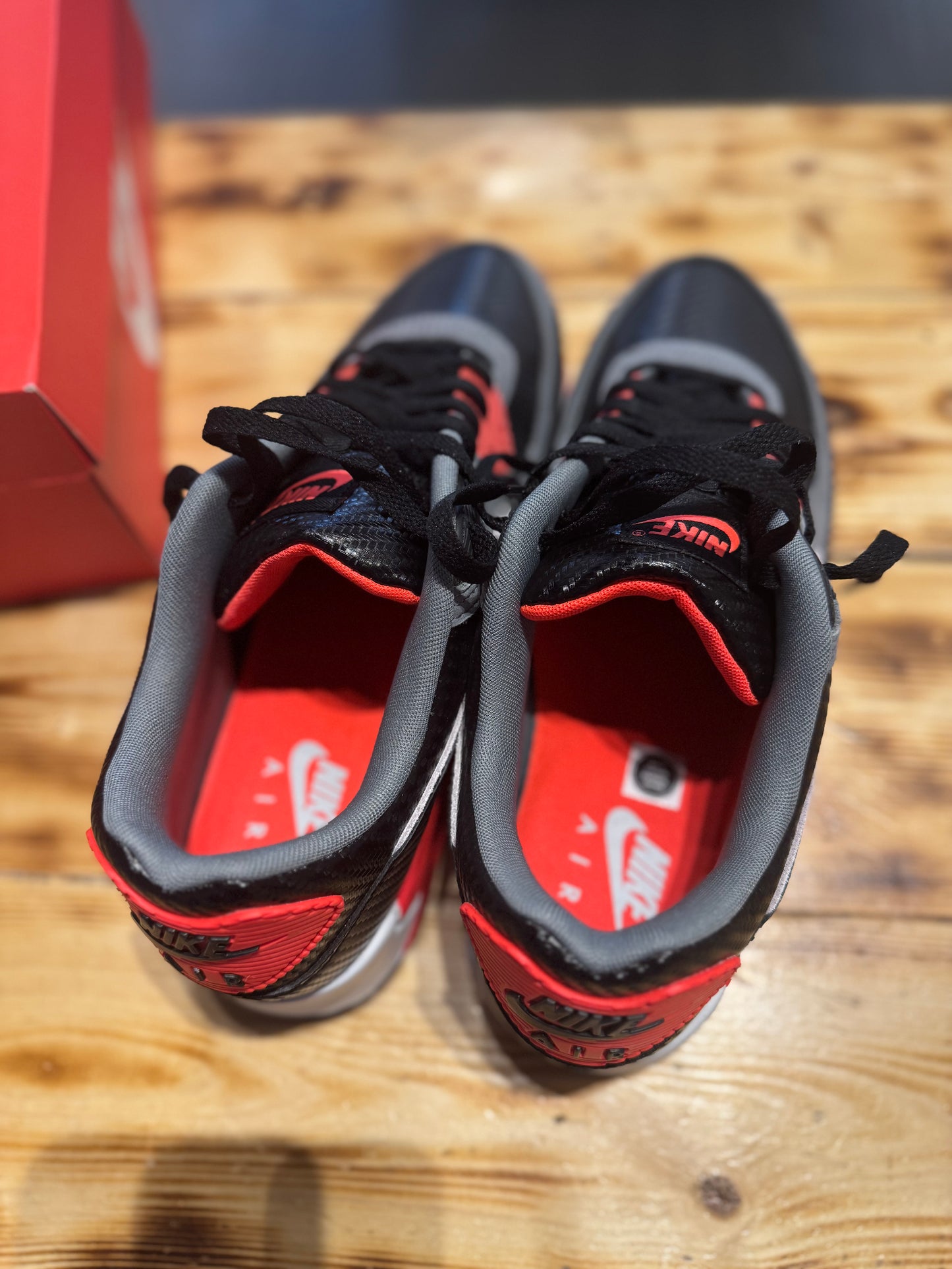 Air max 90 “carbon fiber infrared”/ size 12