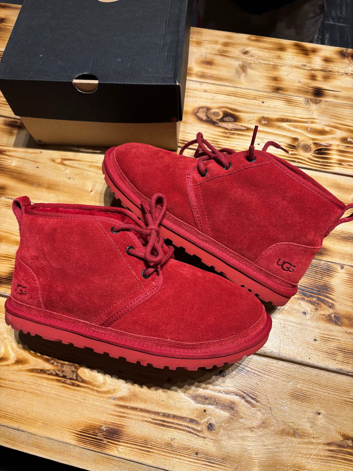 Red Uggs/size 9