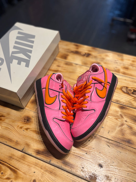 Nike sb dunk low “power puff blossom”/size 8.5