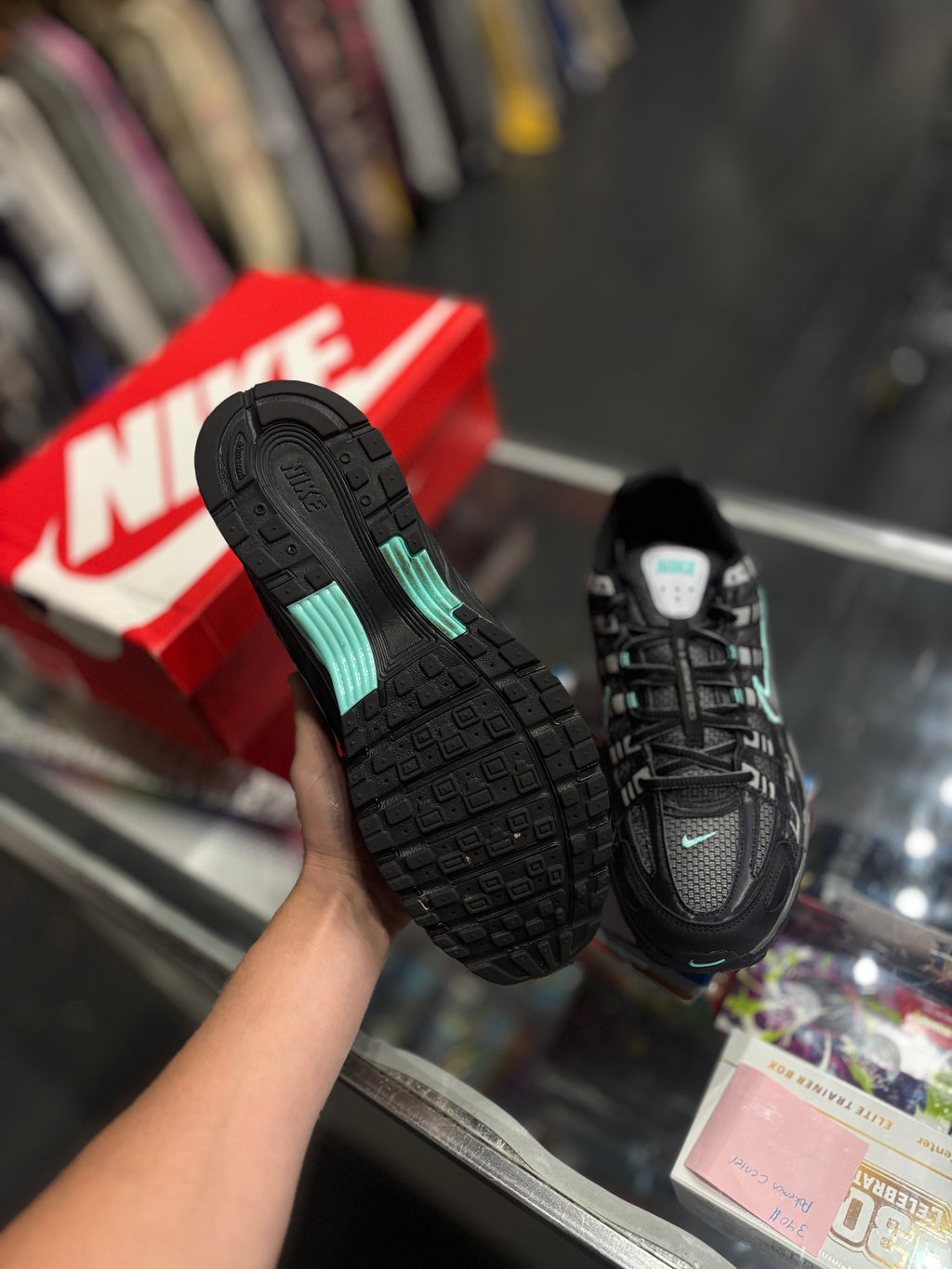 Nike p-6000 “black hyper turquoise cool grey”/size 13
