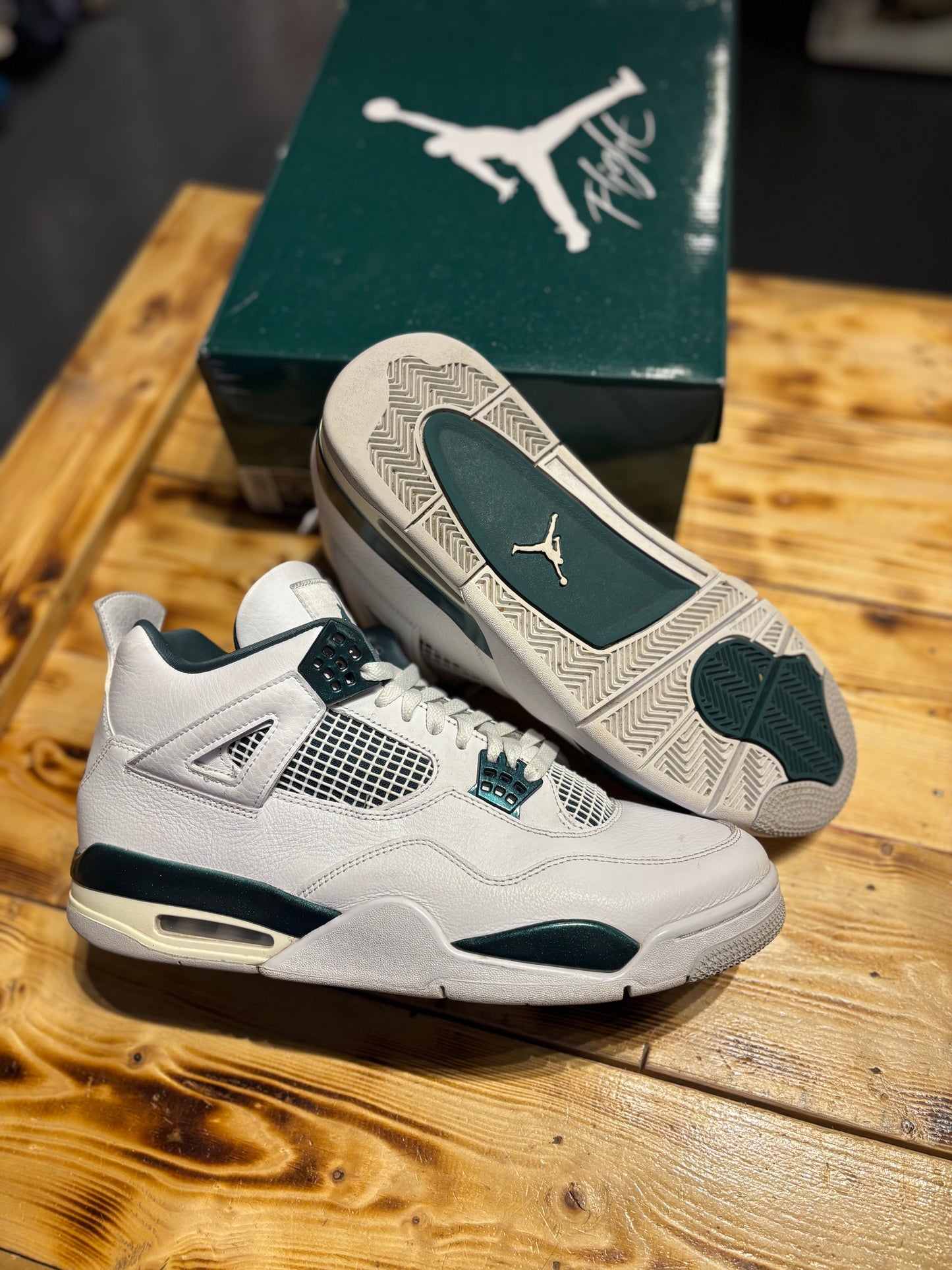 Jordan 4 oxidized green