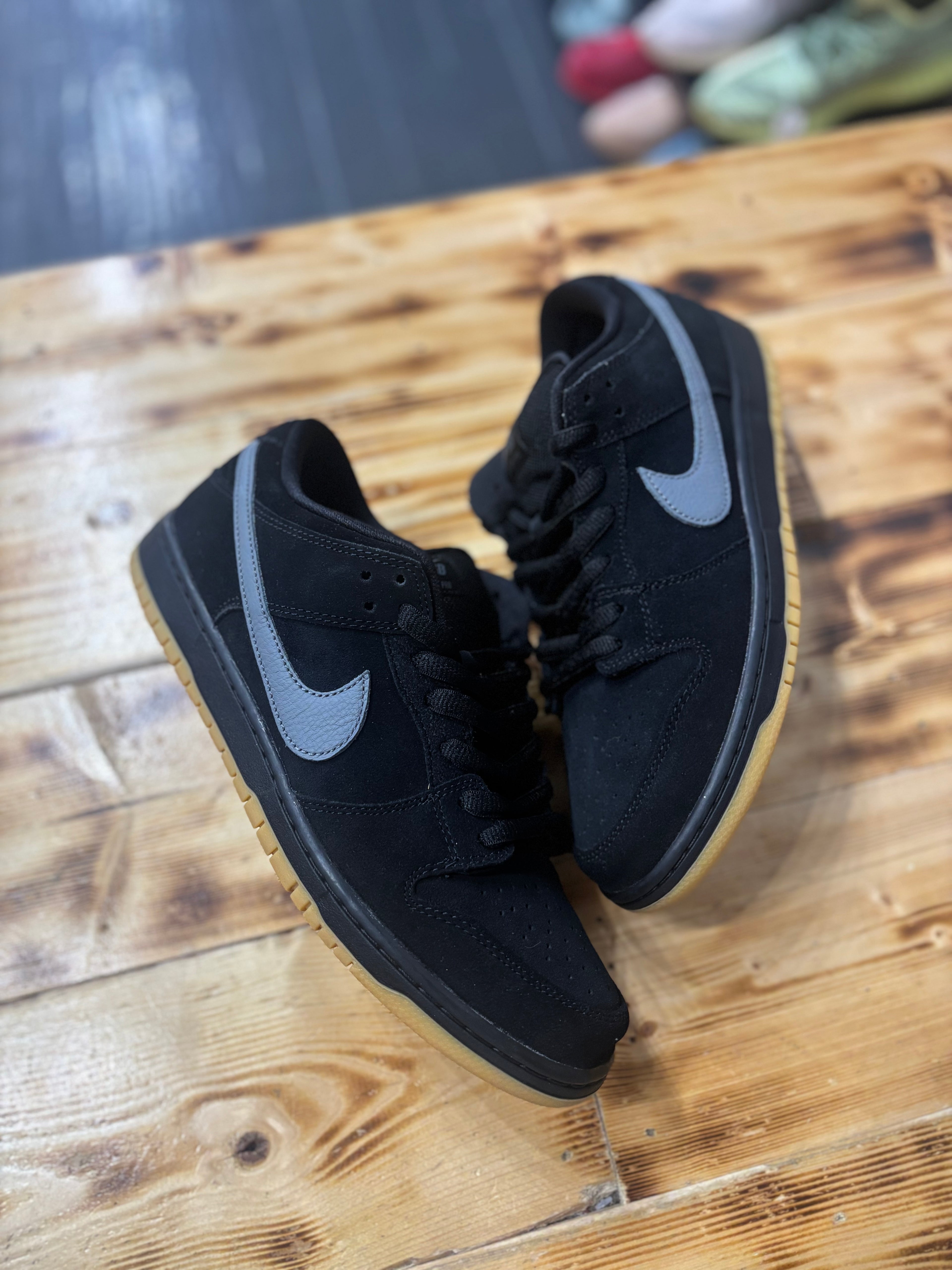 Nike sb dunk “black gum bottom”/size 11