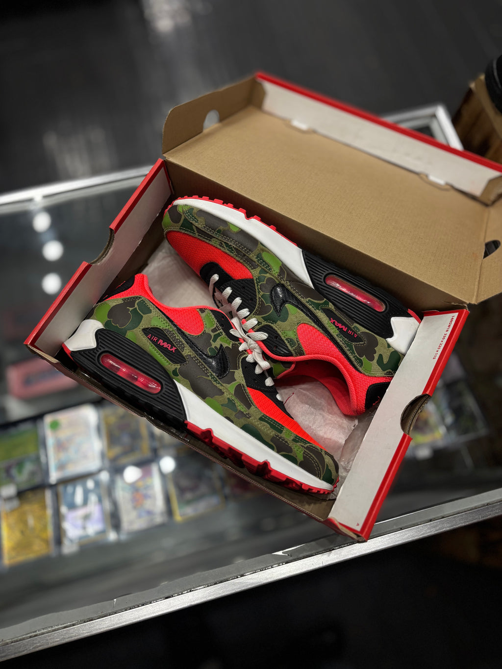 Airmax 90 “reverse duck camo”/size 10.5