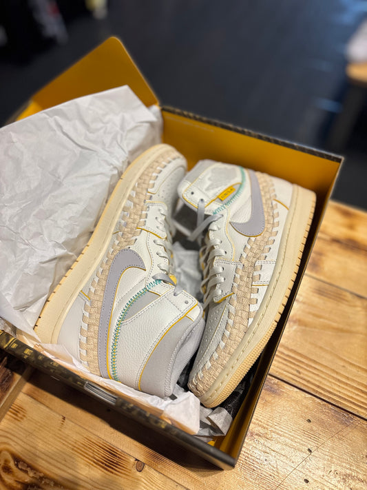 Jordan 1 union “bephies beauty supply summer of 96’”/size 9.5