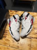 Jordan 8 “White True Red”/size 9.5,11