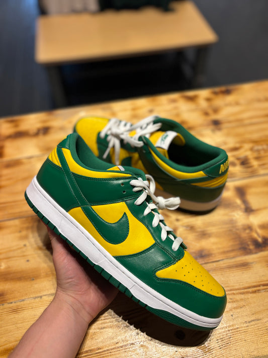 Nike dunk low “Brazil”/size 13