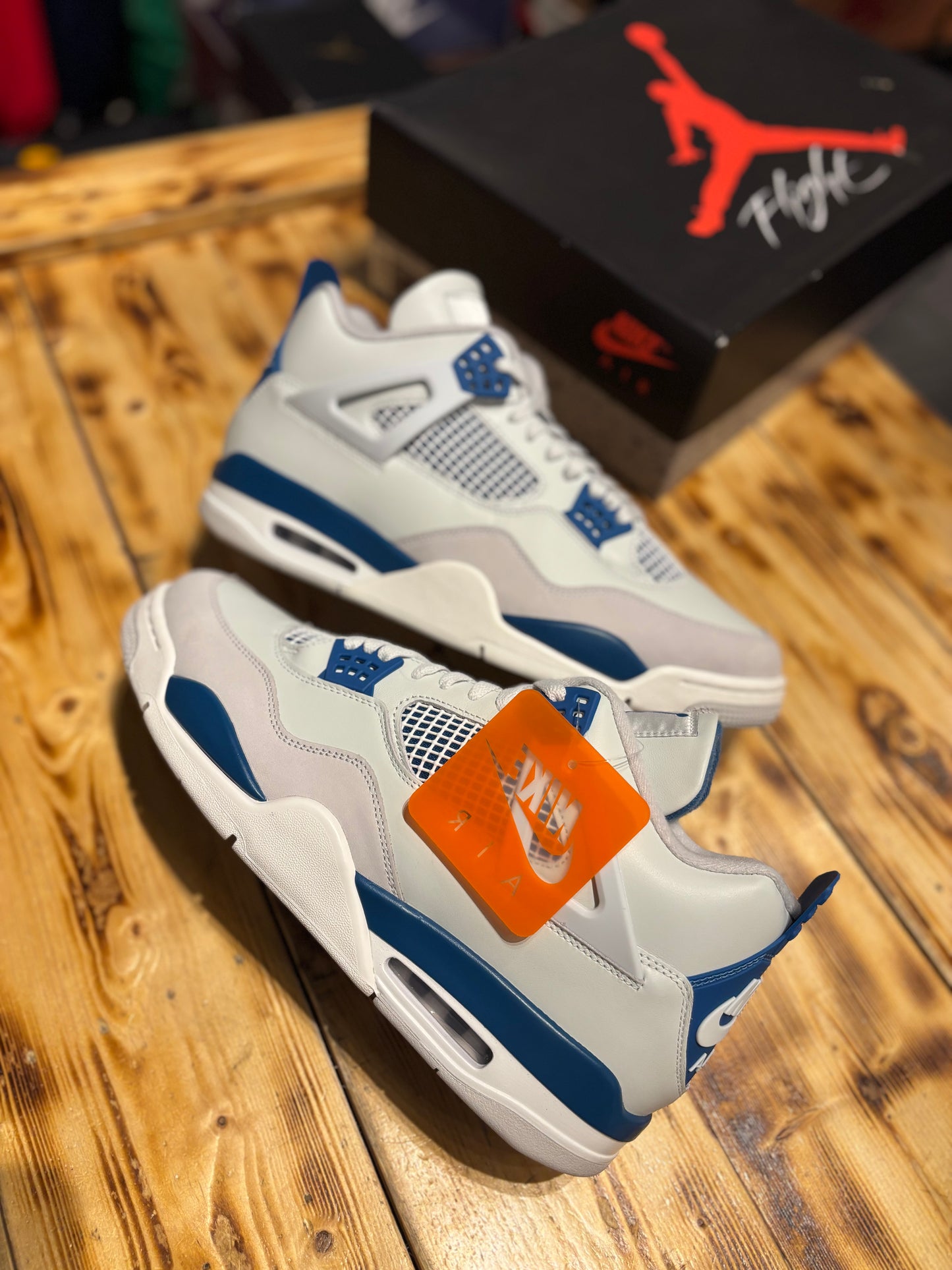 Jordan 4 “Blue military”/size 13