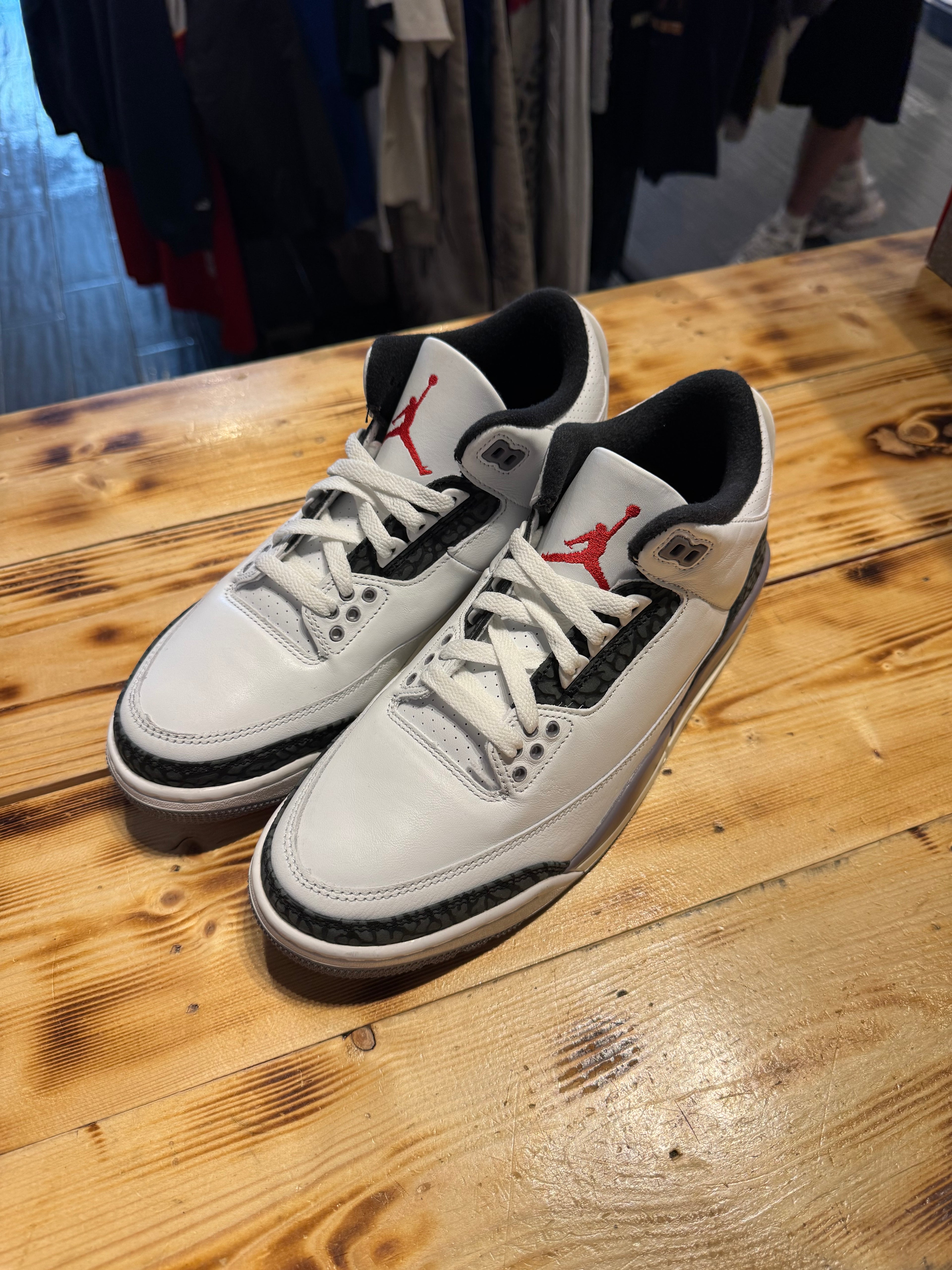 Jordan 3 Retro “Cement grey”/size 8.5