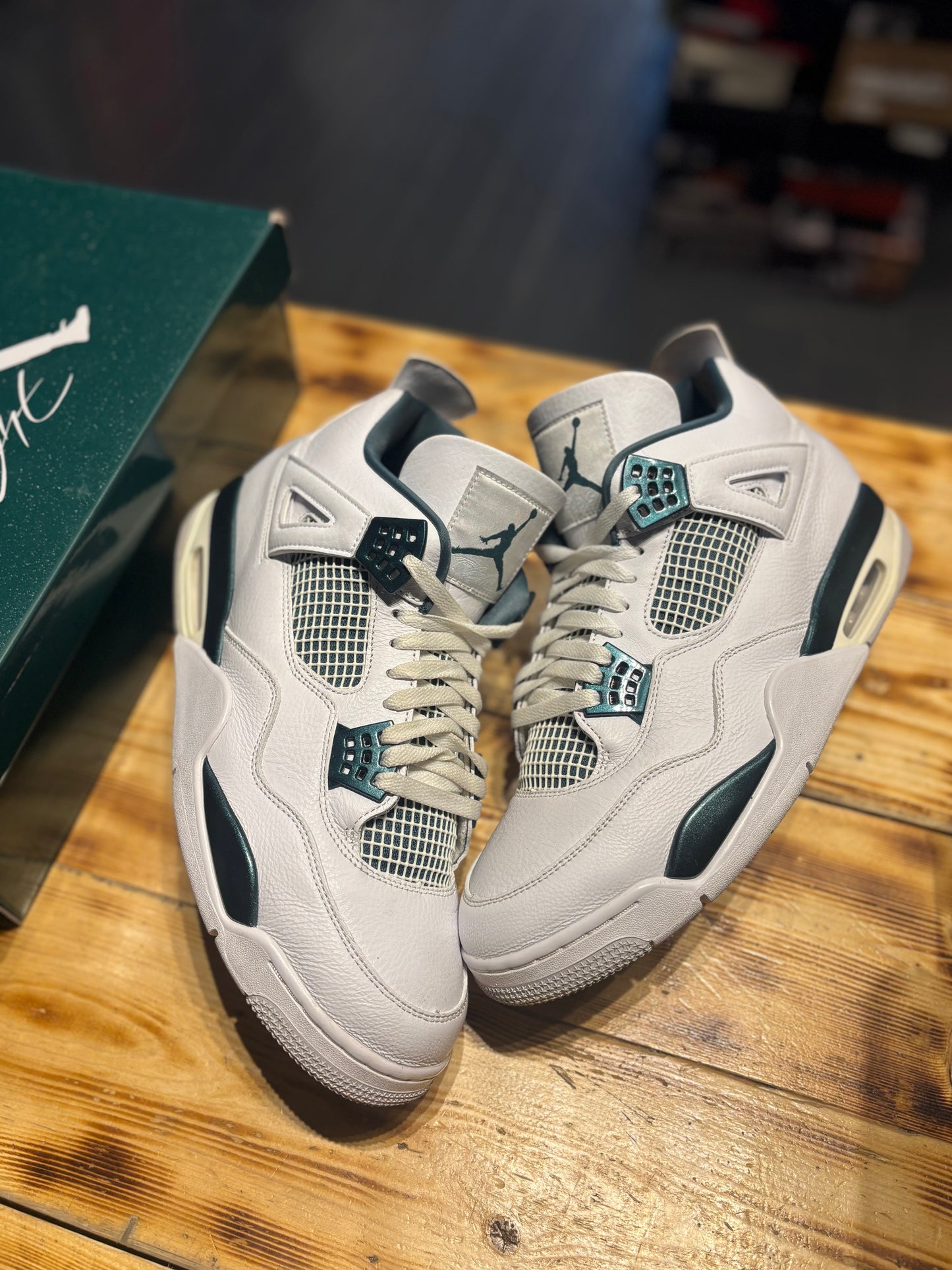 Jordan 4 “oxidized green”/size 13