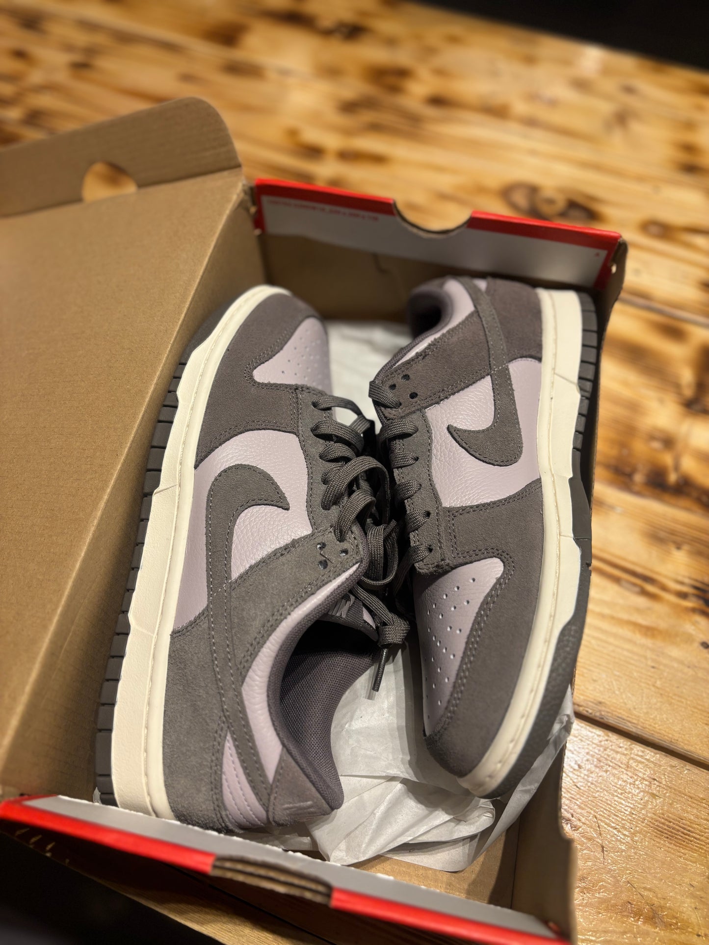 Nike dunk brown/size 8