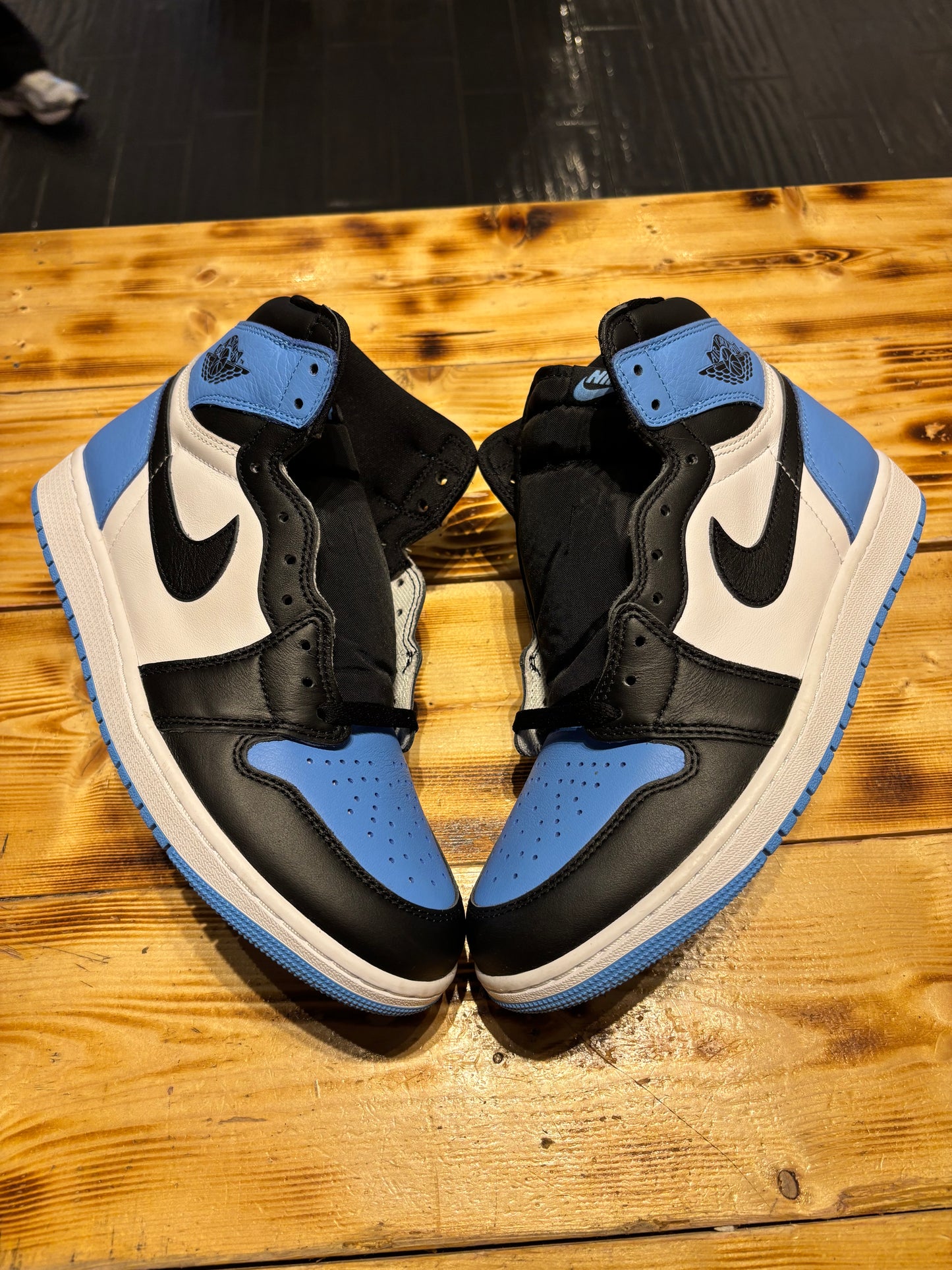 Jordan 1 unc toe