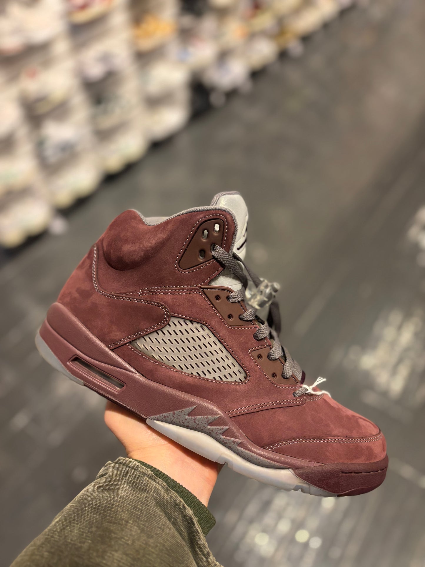 Jordan 5 “burgundy”