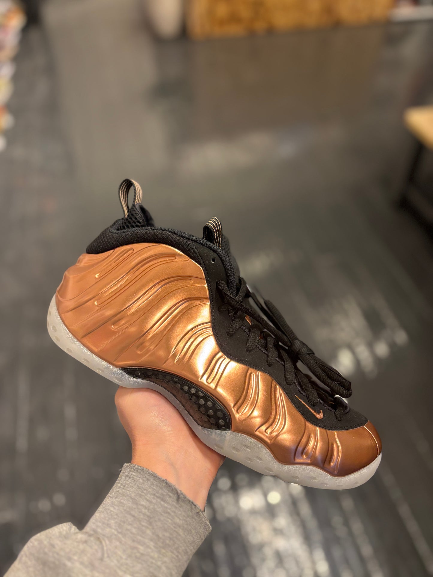 Nike foamposite “copper”
