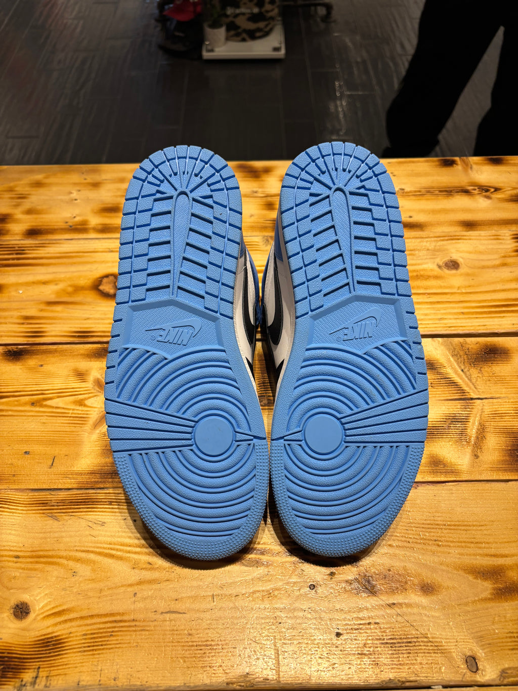 Jordan 1 unc toe