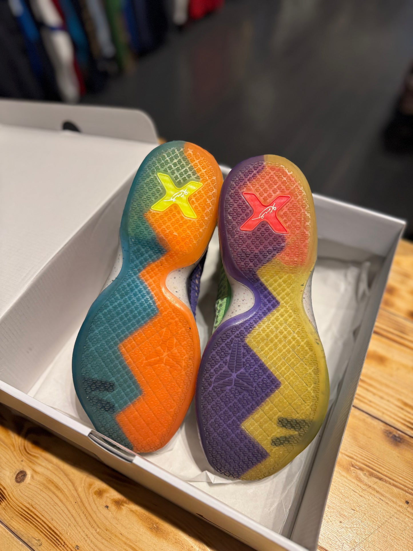 Kobe 10 elite “What The”/size 11