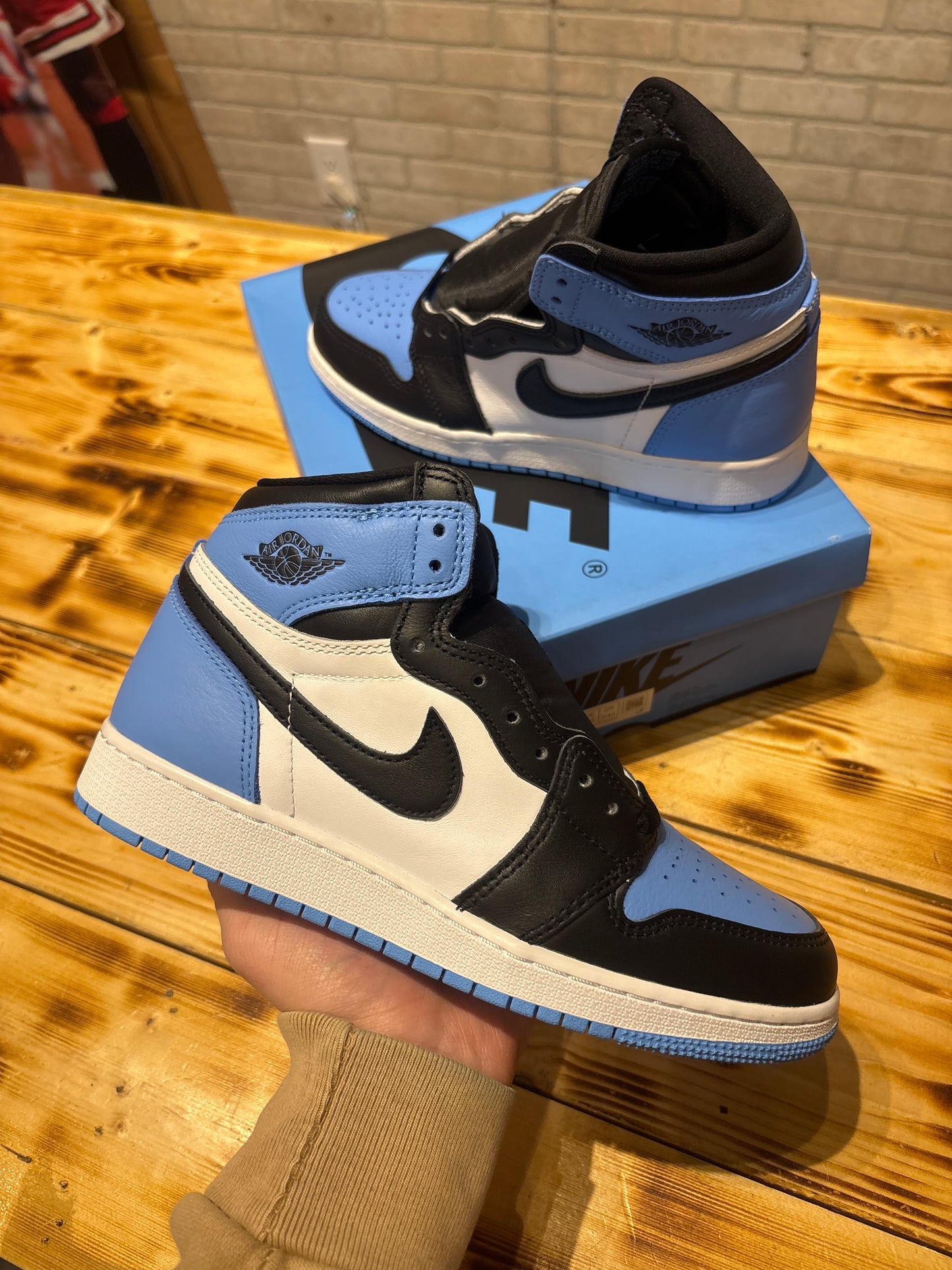Jordan 1 “unc toe”