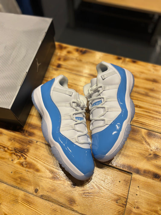 Jordan 11 low “University Blue”/size 9.5,10.5,11
