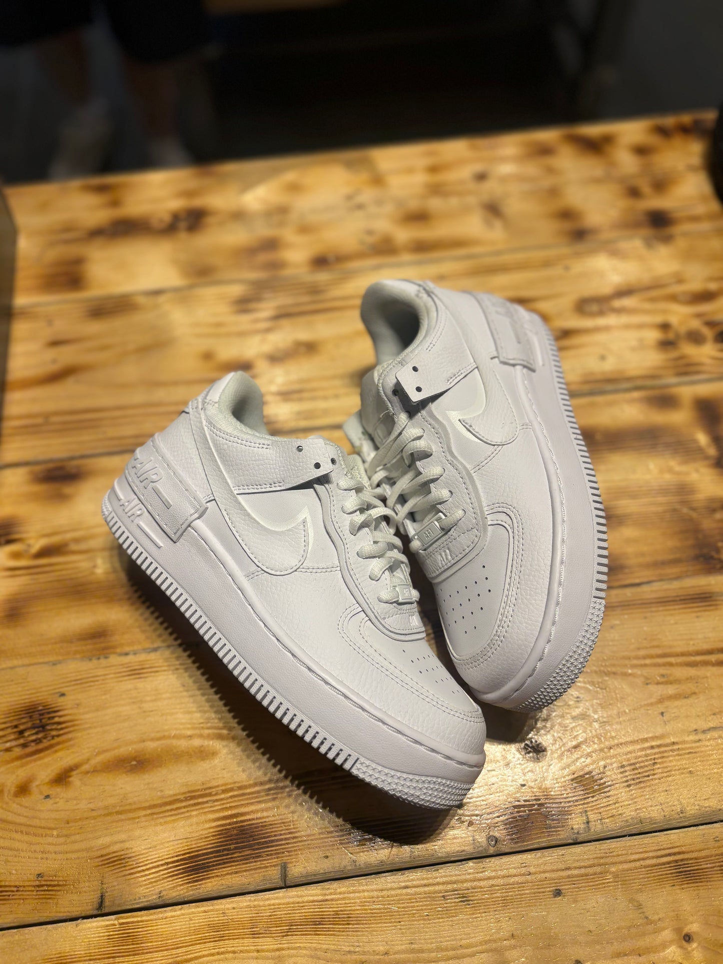 Air Force 1 low shadow “triple white”/size 7.5