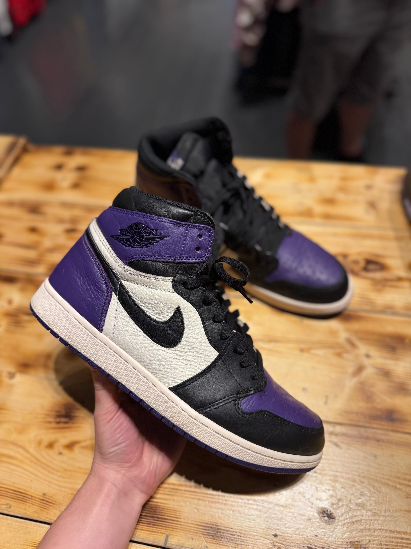Jordan 1 “Court Purple”/size 12