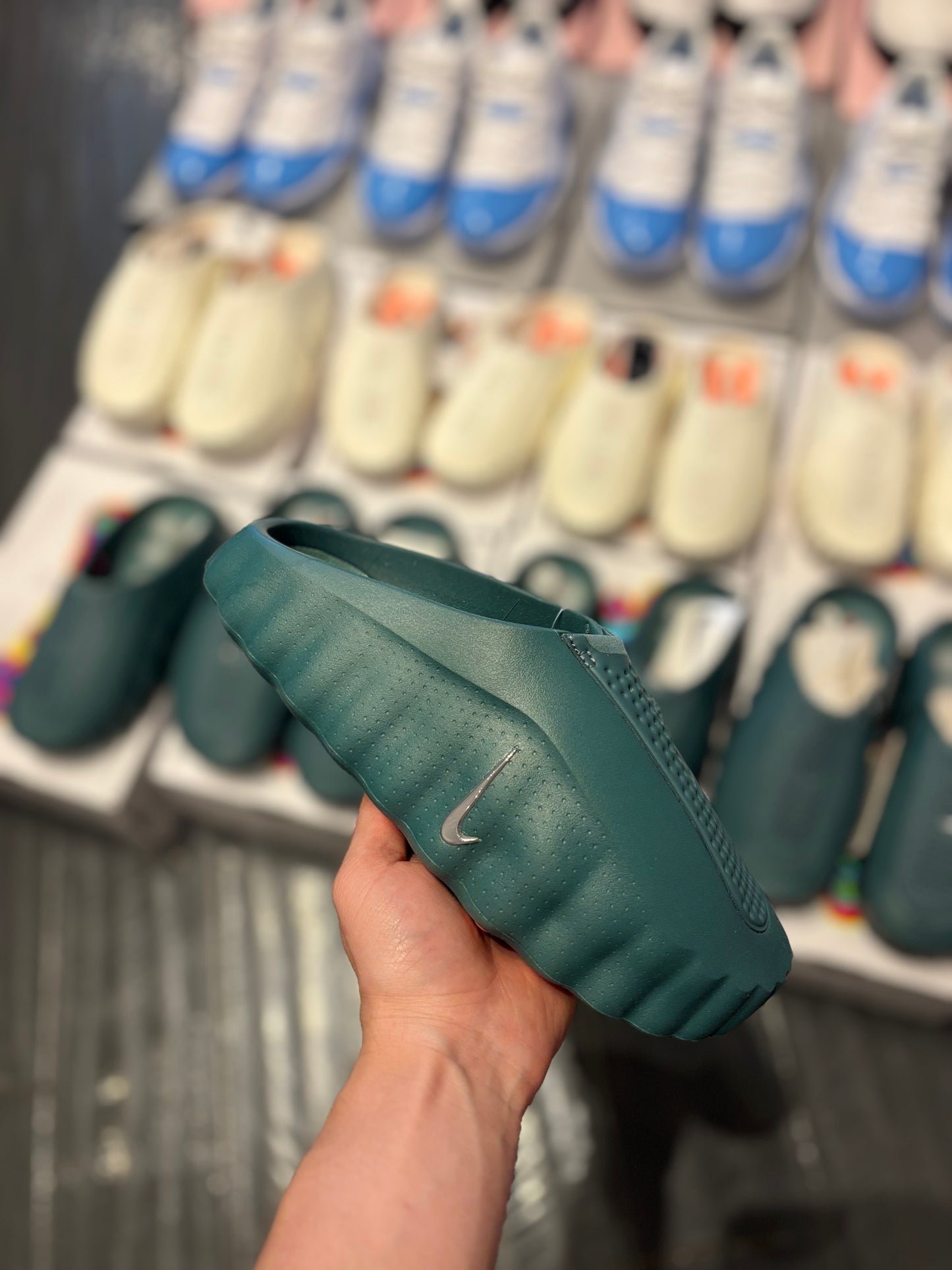 Nike mind 001 slide “Mineral Slate”/Size 10,9,7
