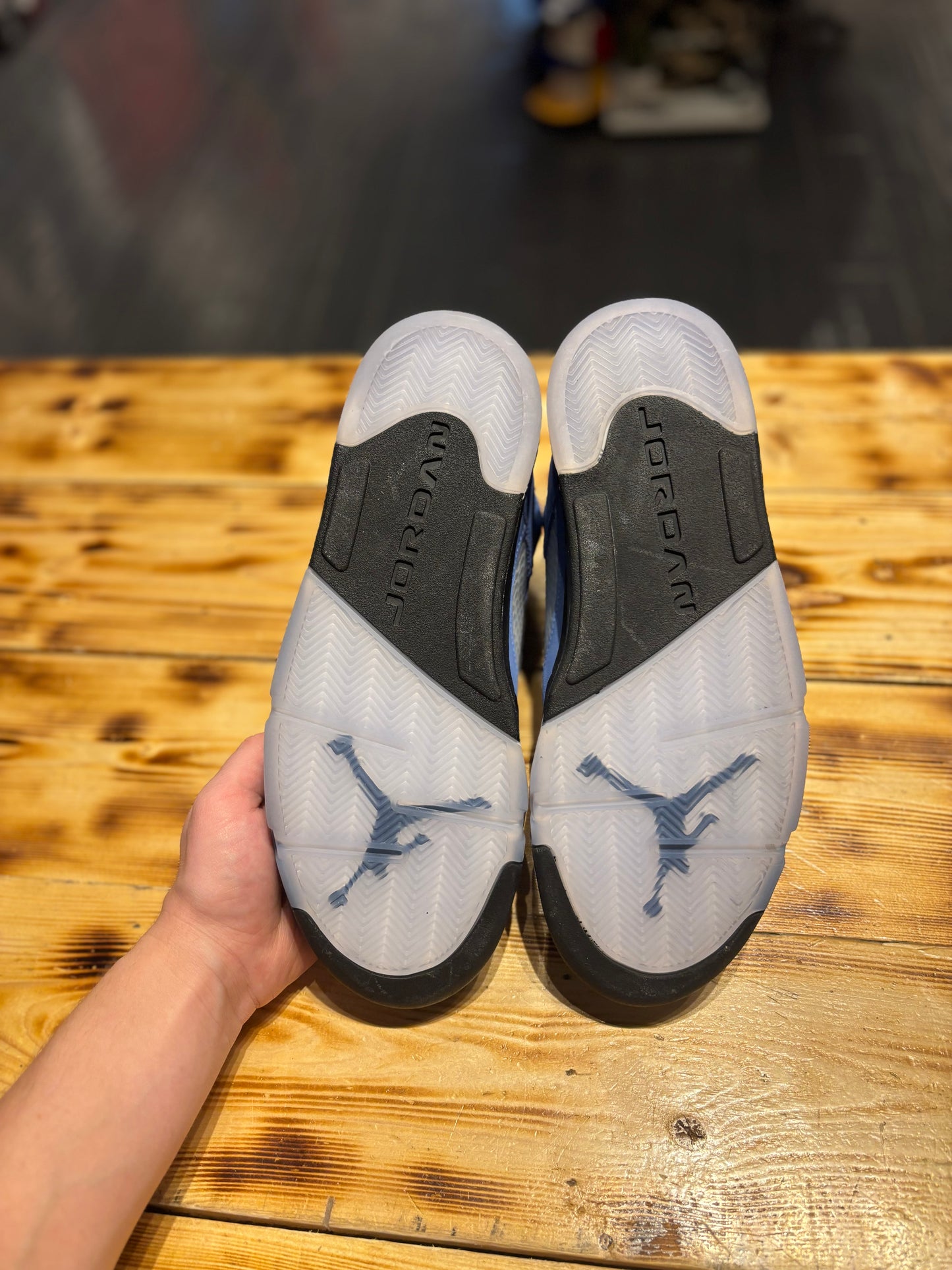 Jordan 5 unc/size 11
