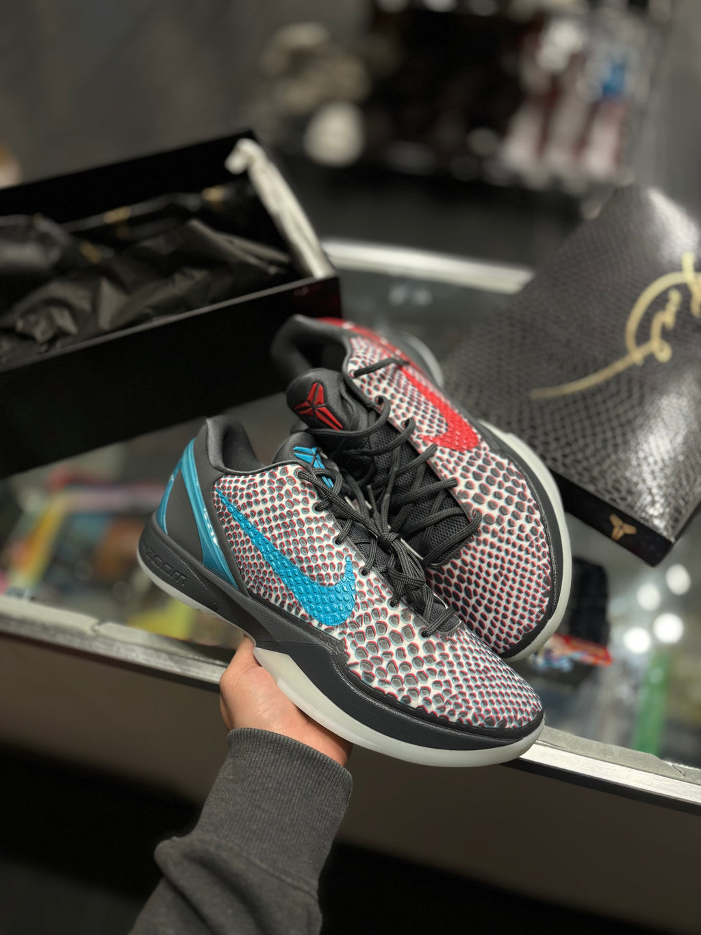 Kobe 6 protro “asg hollywood 3D”/size 13