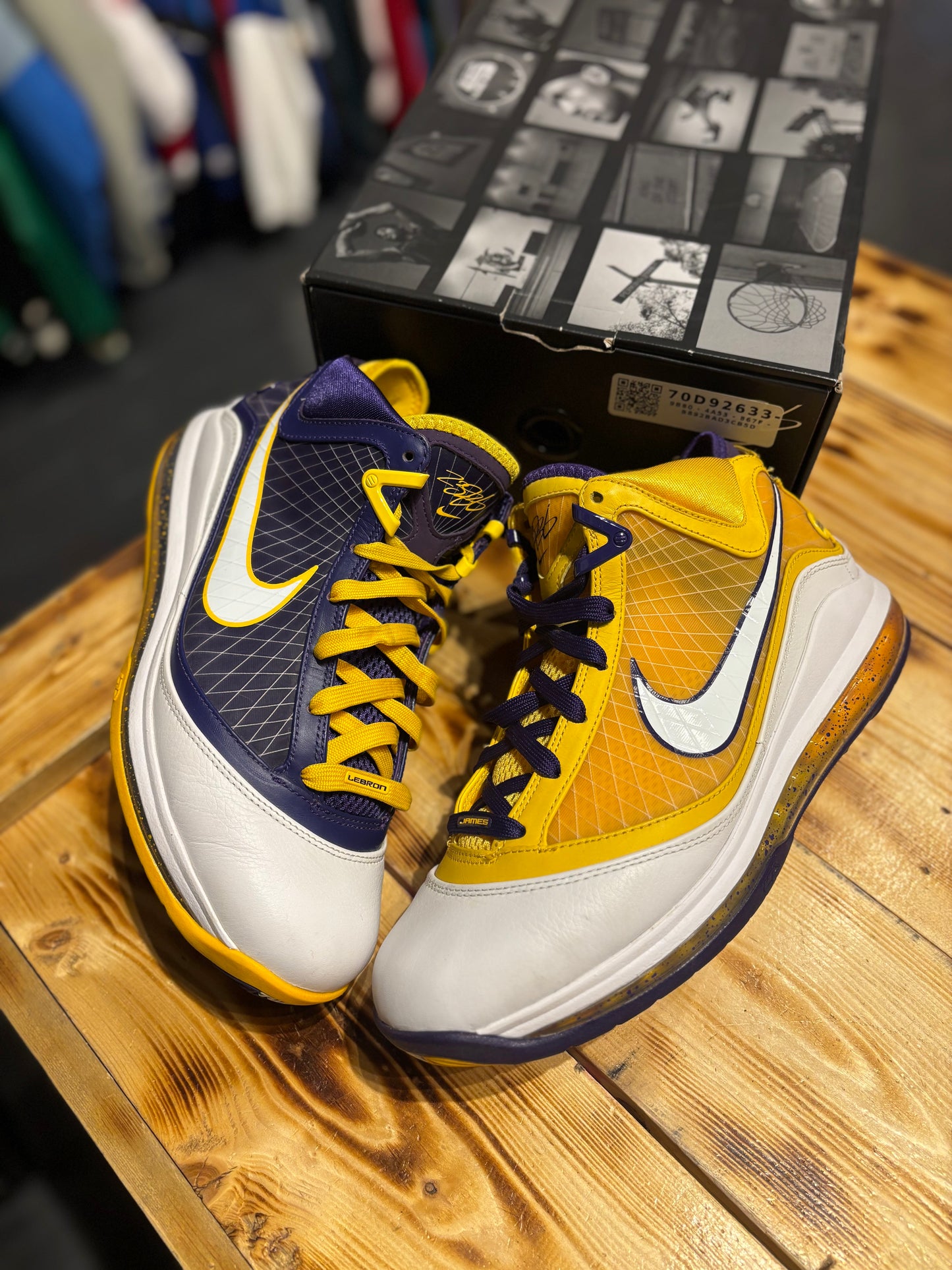 LeBron 7 “media day”/size 9.5