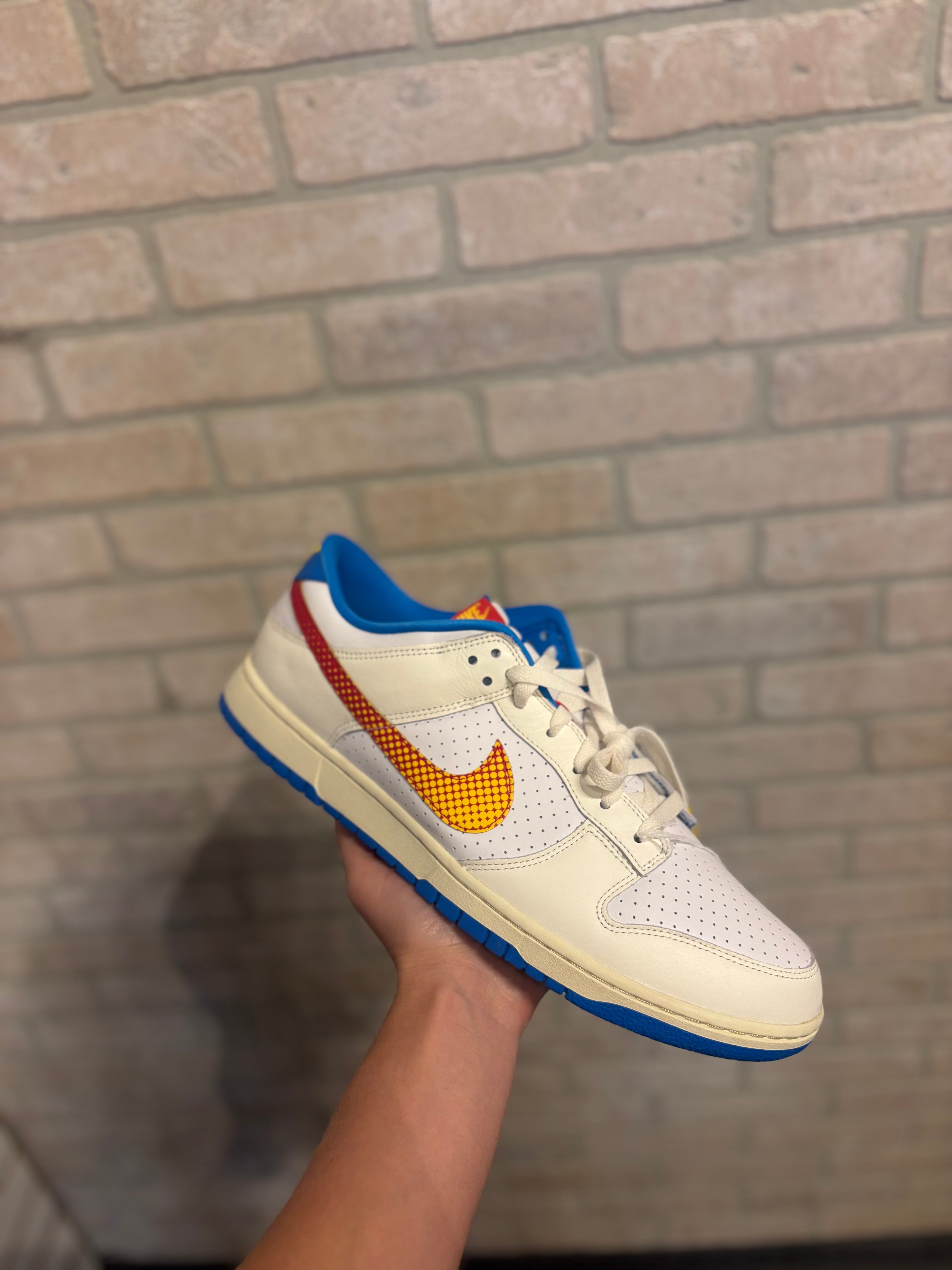 Dunk low “pop art sail photo blue”/size 15